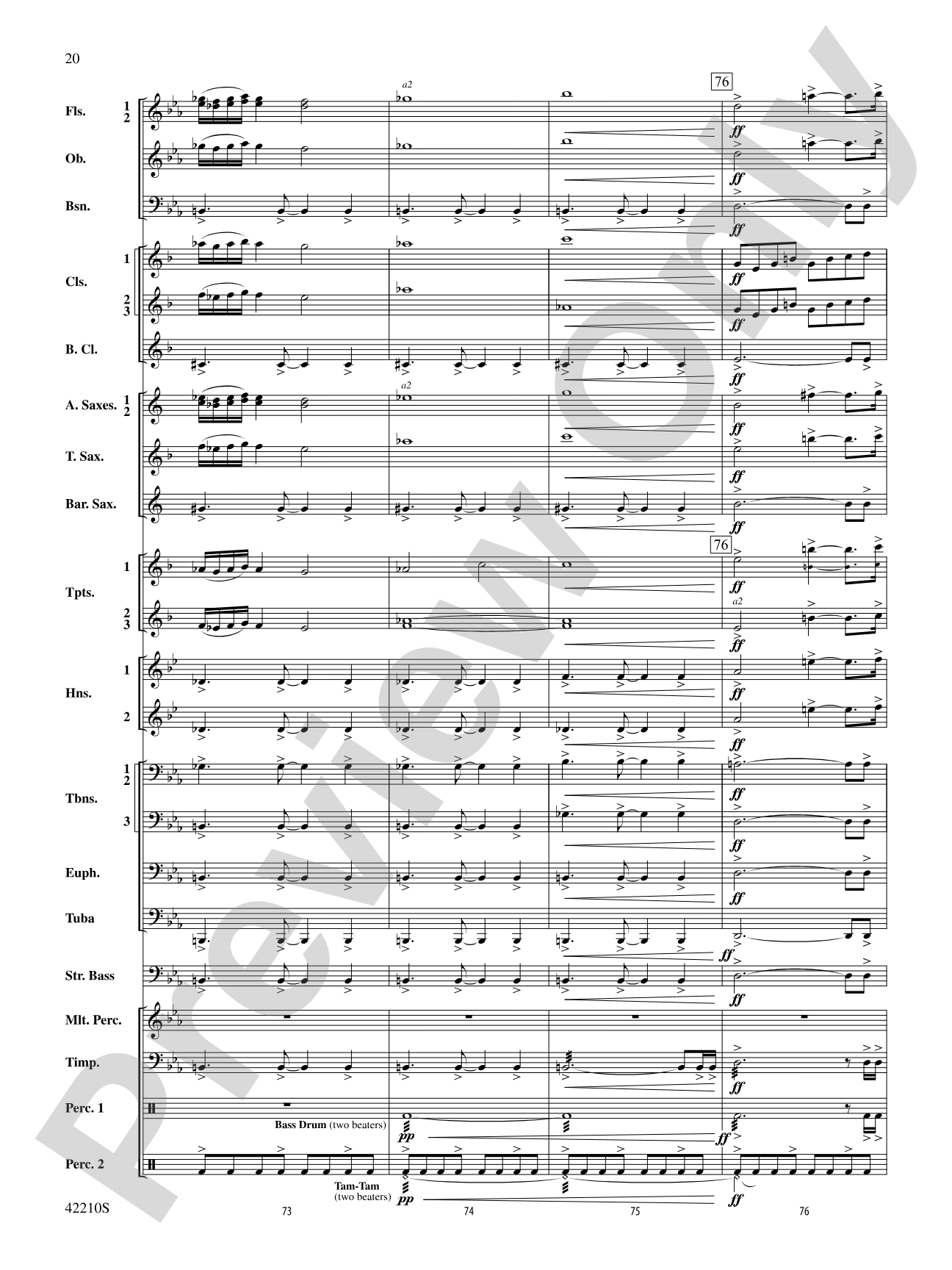 Beyond the Forest (from The Hobbit: The Desolation of Smaug): Concert Band Conductor Score & Parts