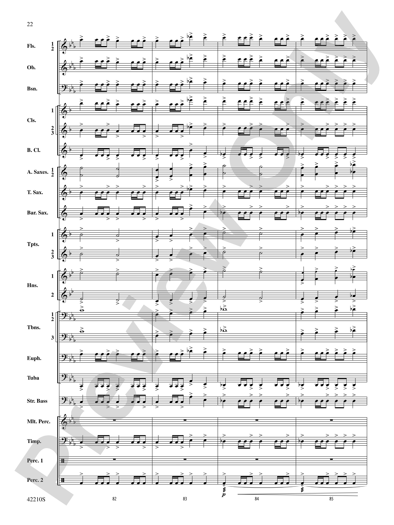 Beyond the Forest (from The Hobbit: The Desolation of Smaug): Concert Band Conductor Score & Parts