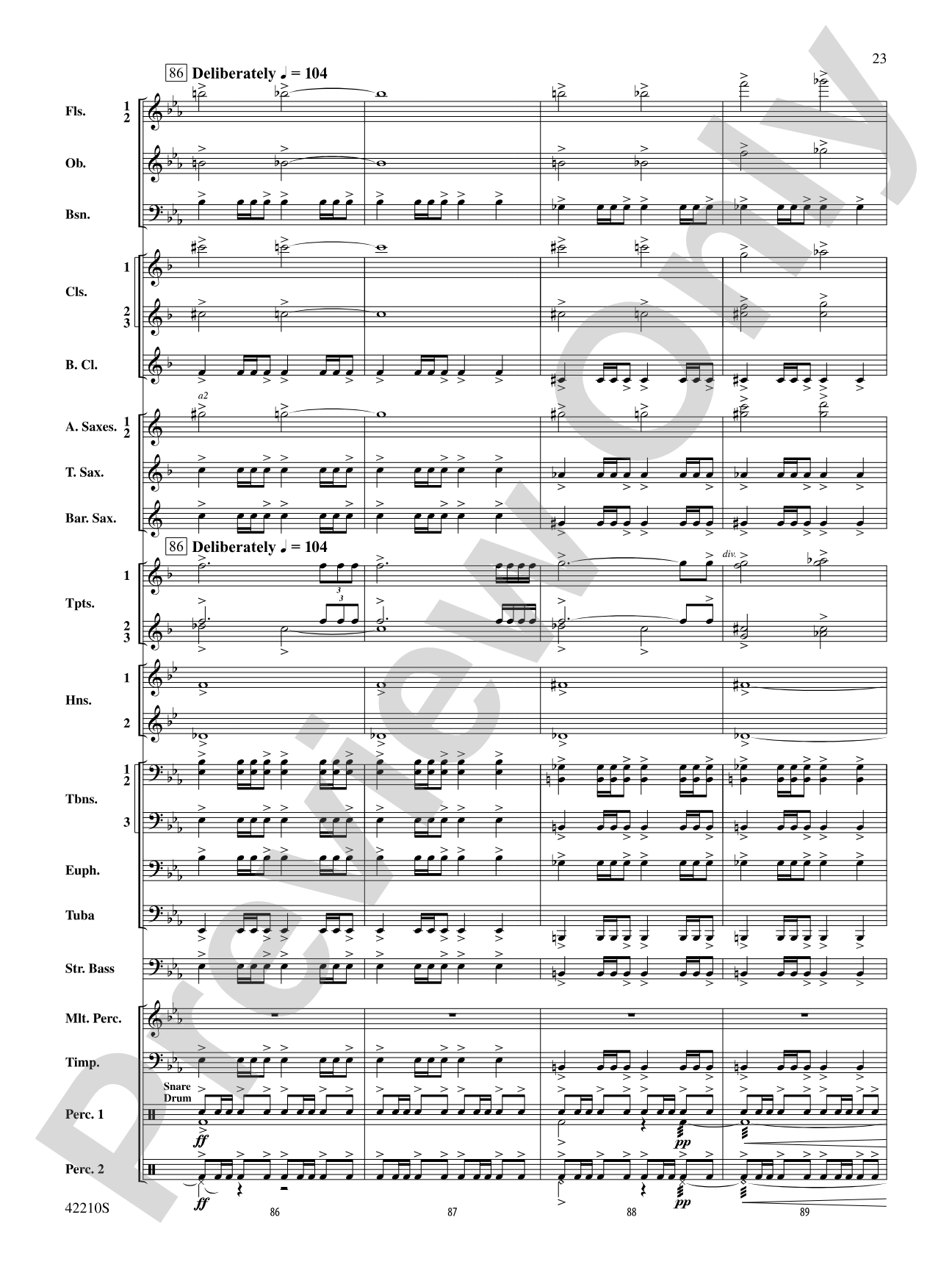 Beyond the Forest (from The Hobbit: The Desolation of Smaug): Concert Band Conductor Score & Parts