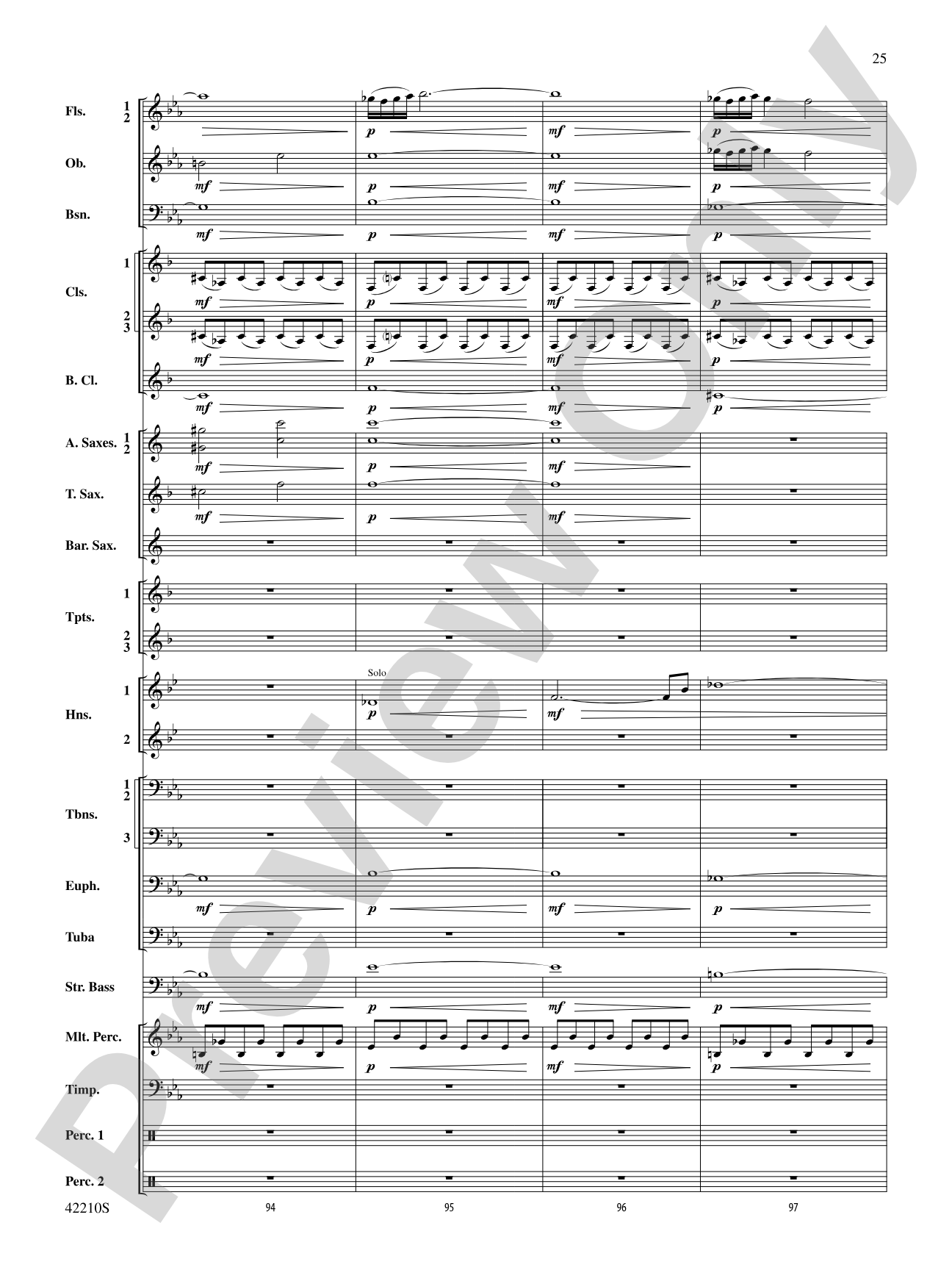 Beyond the Forest (from The Hobbit: The Desolation of Smaug): Concert Band Conductor Score & Parts
