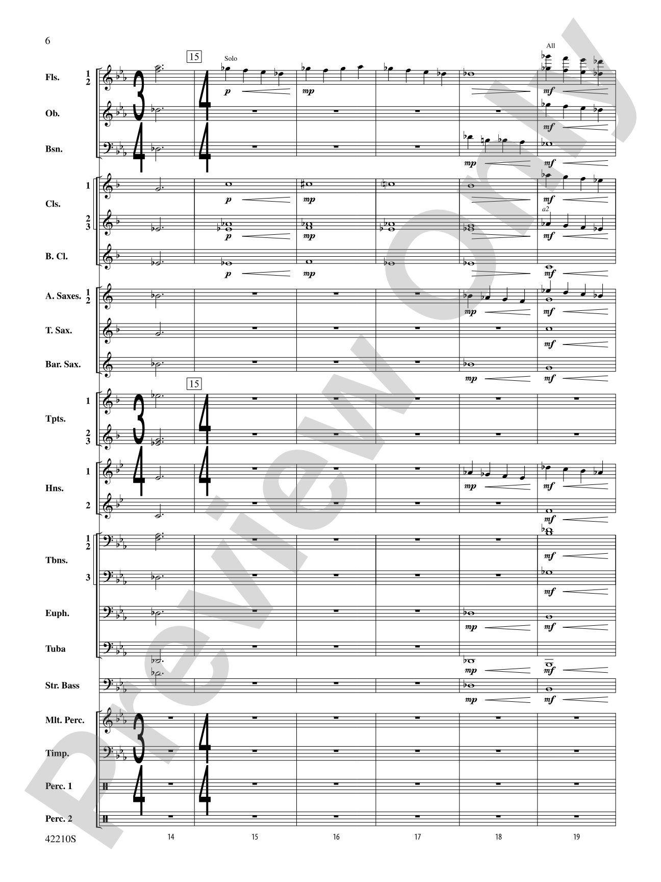 Beyond the Forest (from The Hobbit: The Desolation of Smaug): Concert Band Conductor Score & Parts