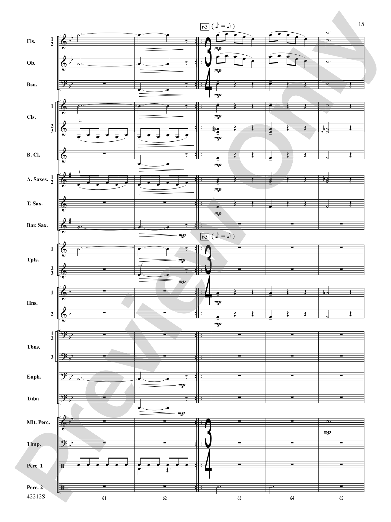 Downton Abbey -- The Suite: Concert Band Conductor Score & Parts
