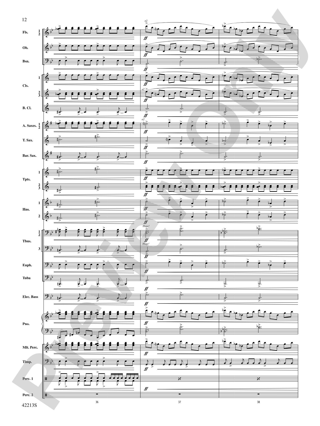 At the Movies with Hans Zimmer: Concert Band Conductor Score & Parts
