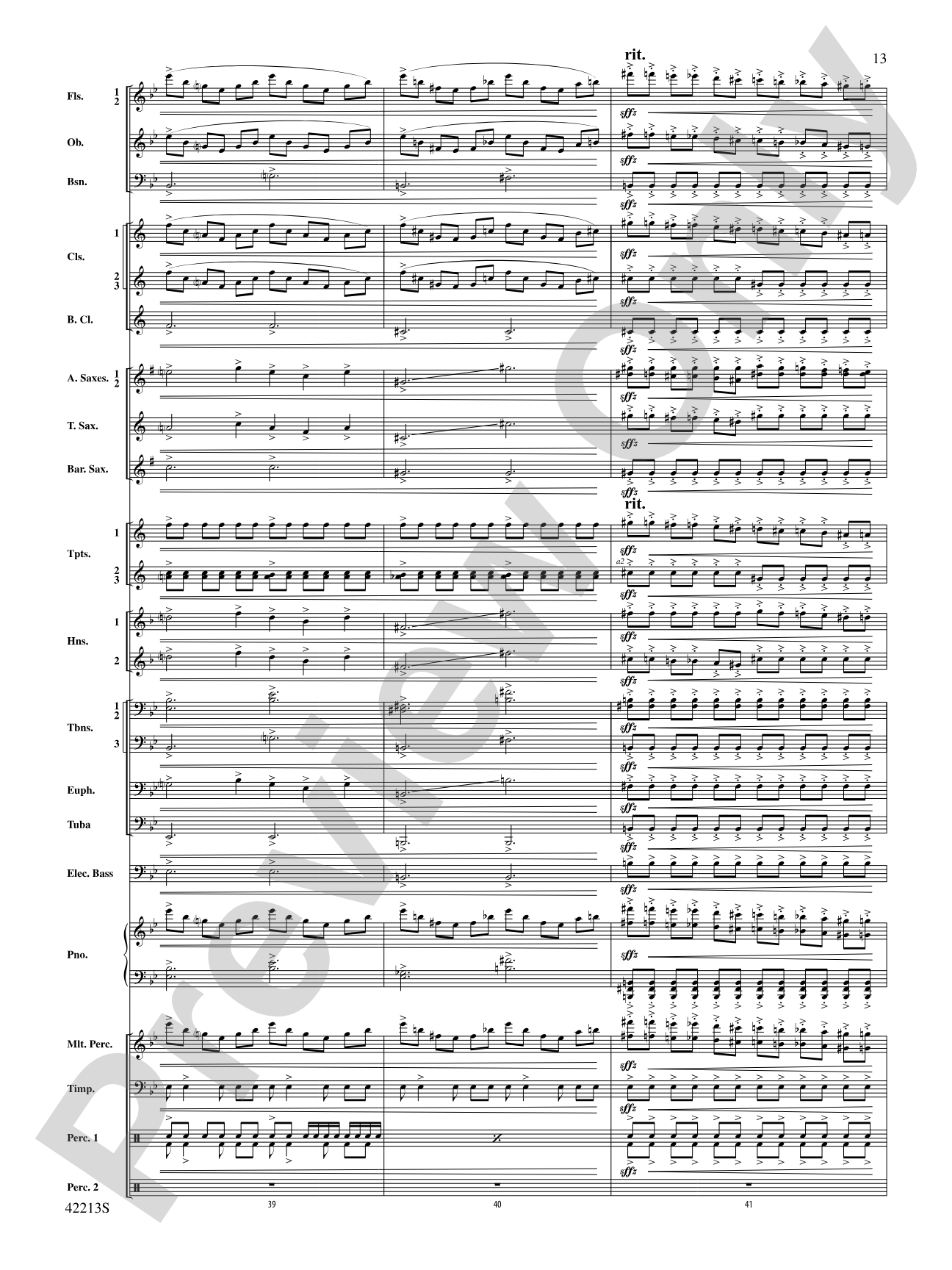 At the Movies with Hans Zimmer: Concert Band Conductor Score & Parts