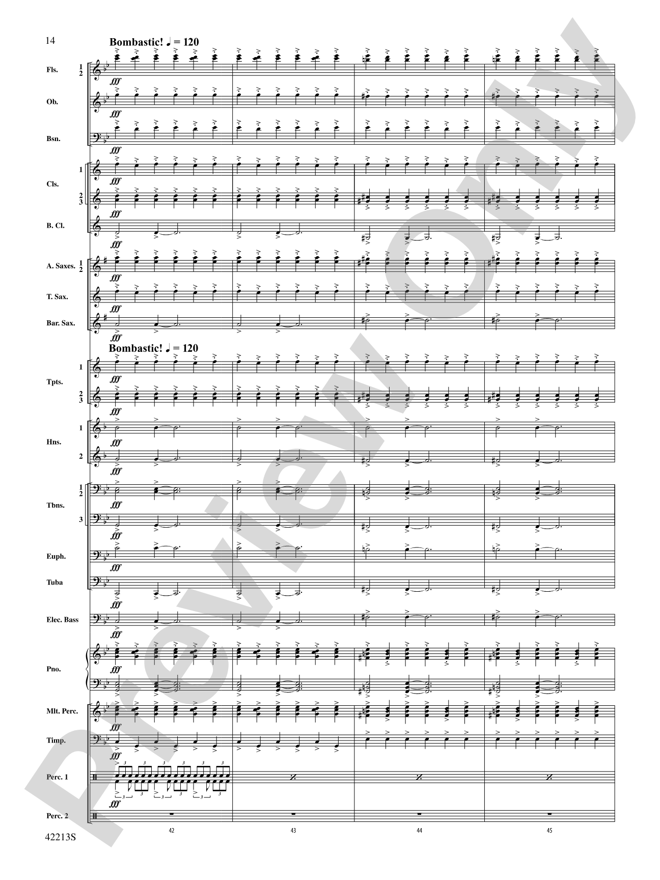 At the Movies with Hans Zimmer: Concert Band Conductor Score & Parts