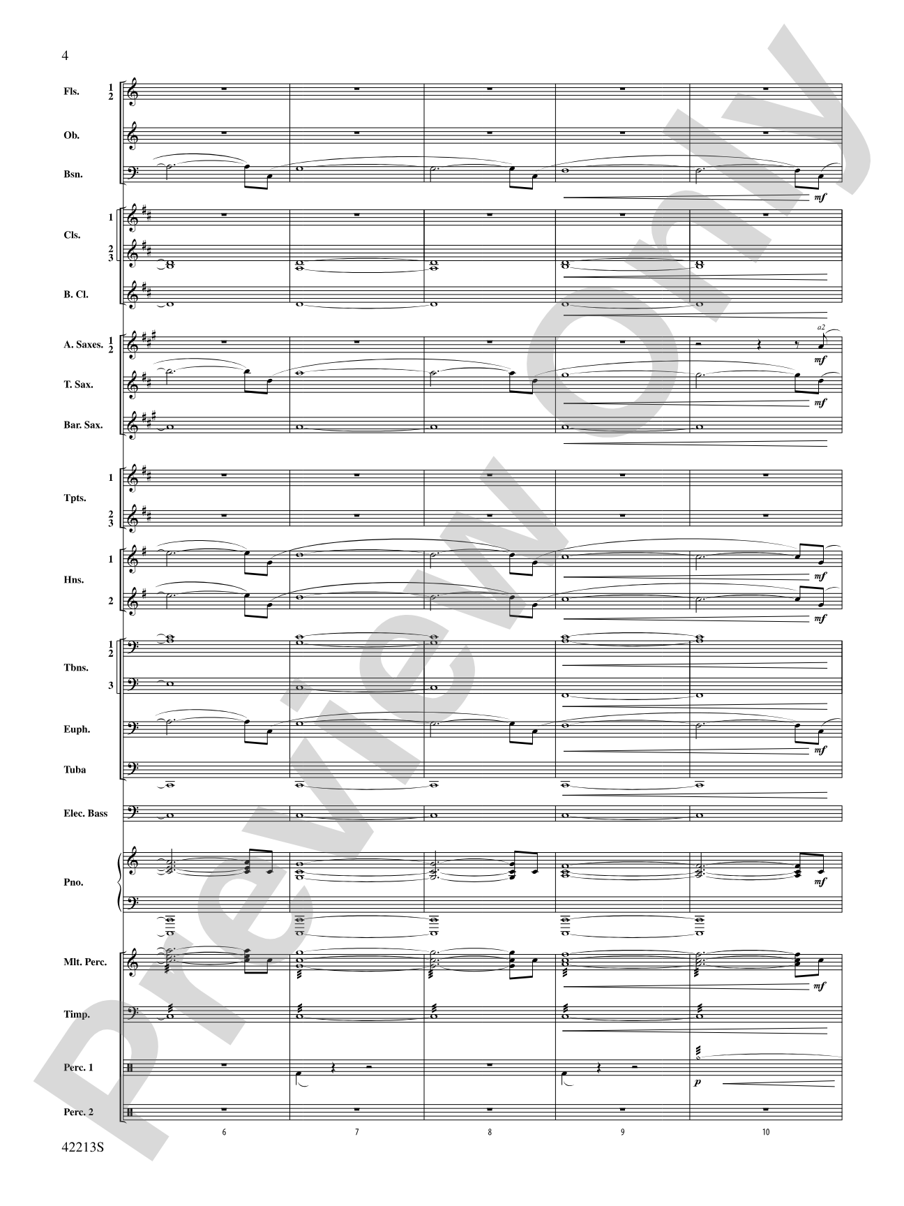 At the Movies with Hans Zimmer: Concert Band Conductor Score & Parts