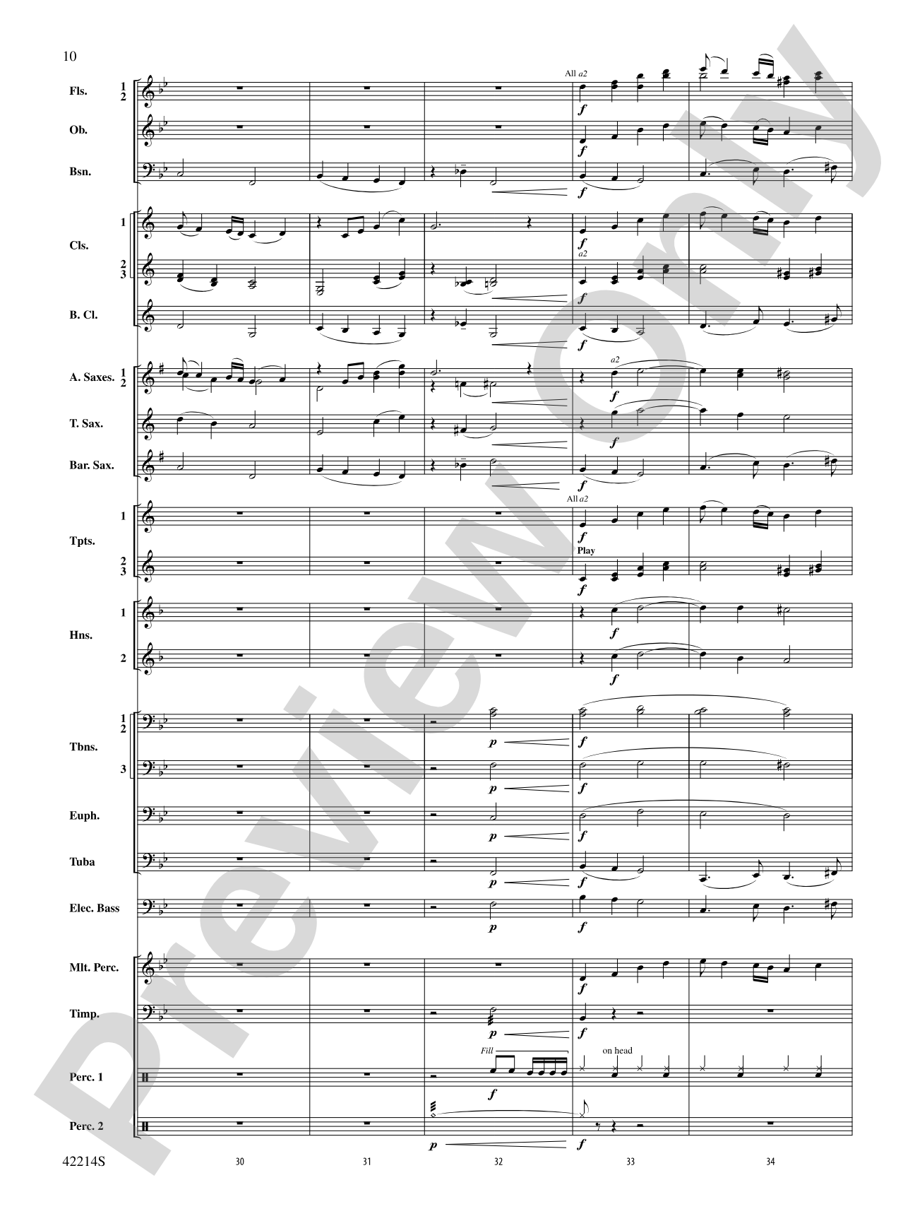 Holiday Mash-Up (as featured on Glee): Concert Band Conductor Score & Parts