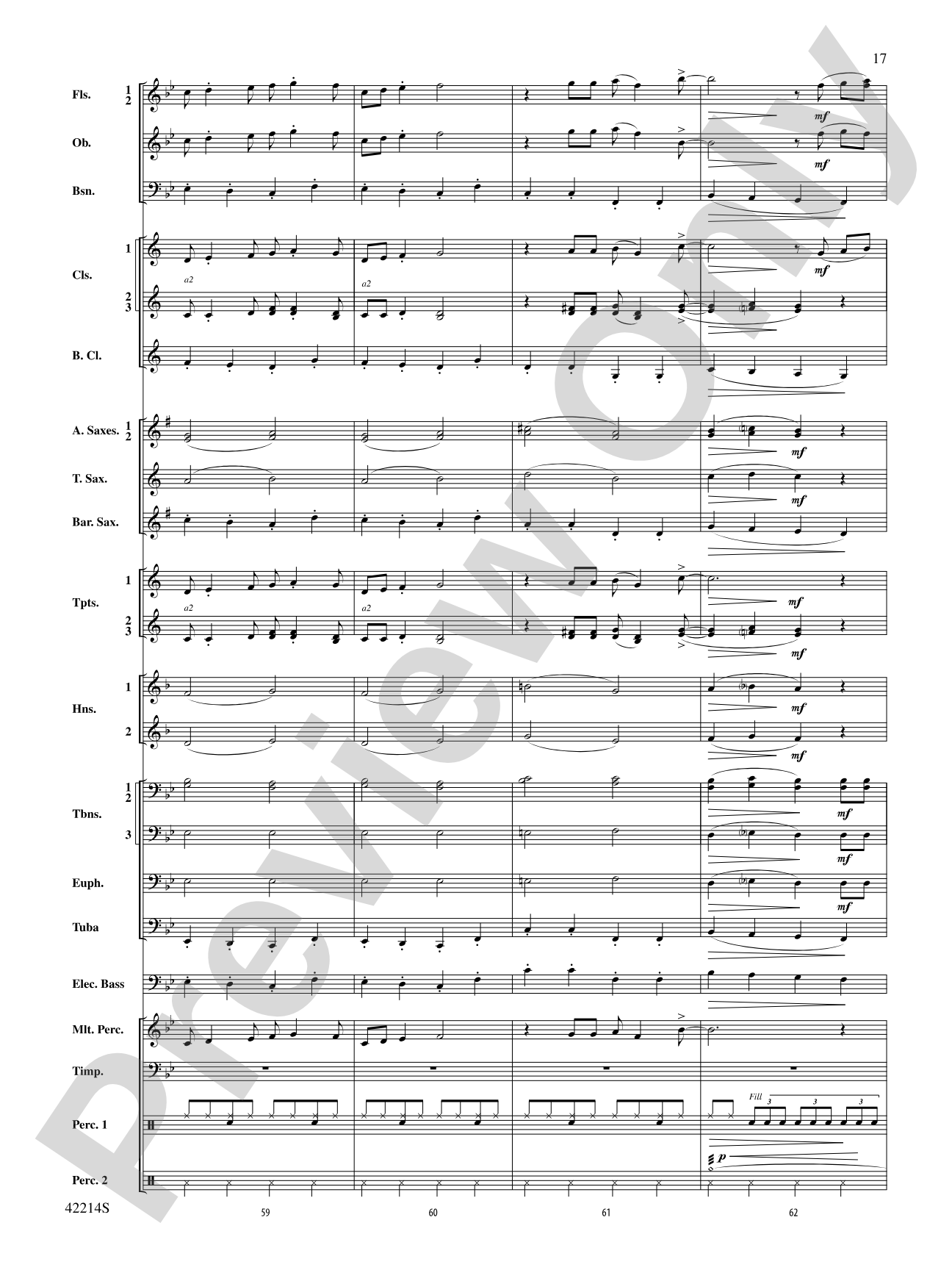 Holiday Mash-Up (as featured on Glee): Concert Band Conductor Score & Parts