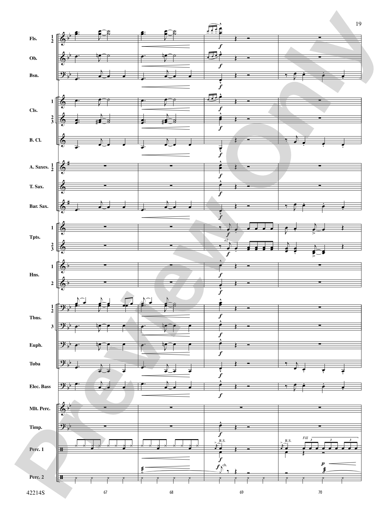 Holiday Mash-Up (as featured on Glee): Concert Band Conductor Score & Parts