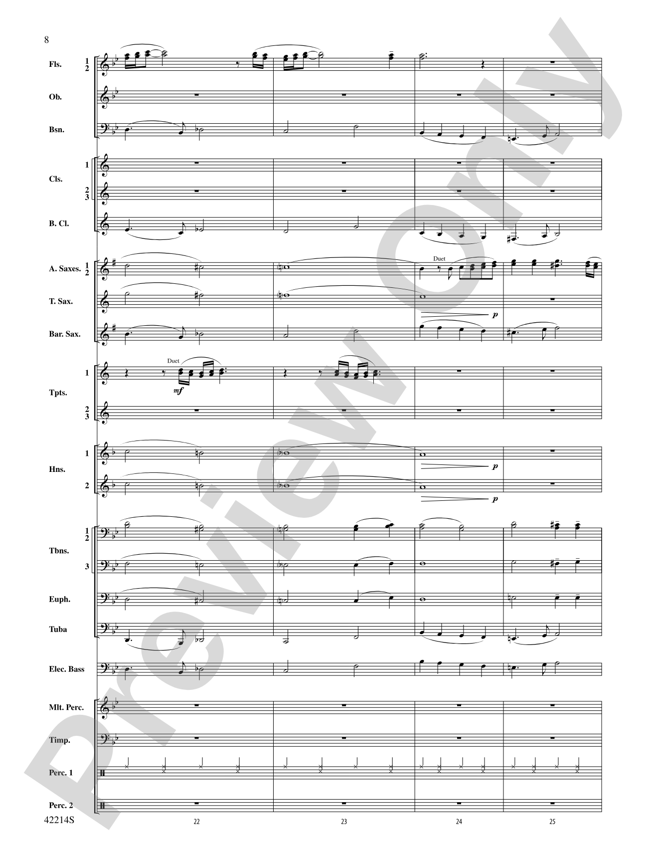Holiday Mash-Up (as featured on Glee): Concert Band Conductor Score & Parts