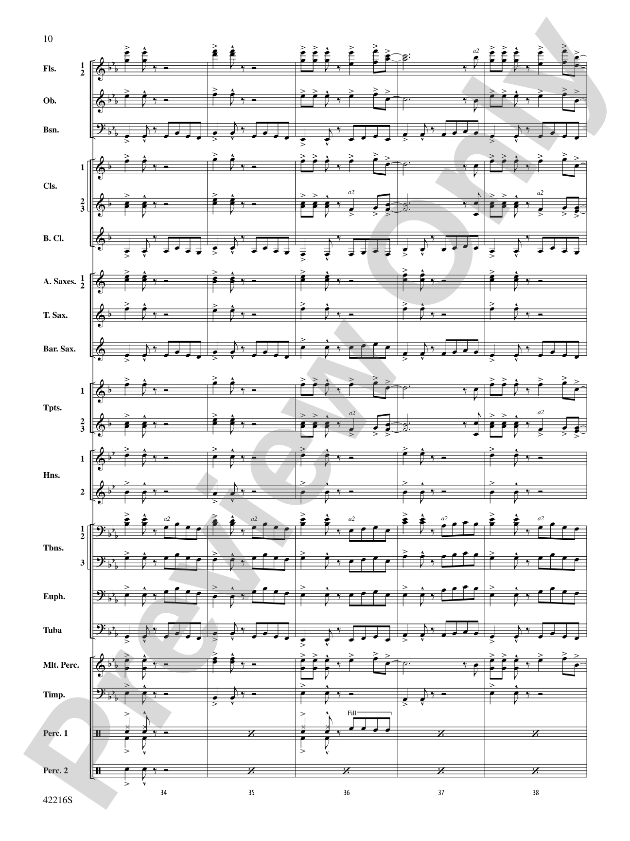 Mash-Up---Tribute Edition (Remembering Finn) (as featured on Glee): Concert Band Conductor Score & Parts