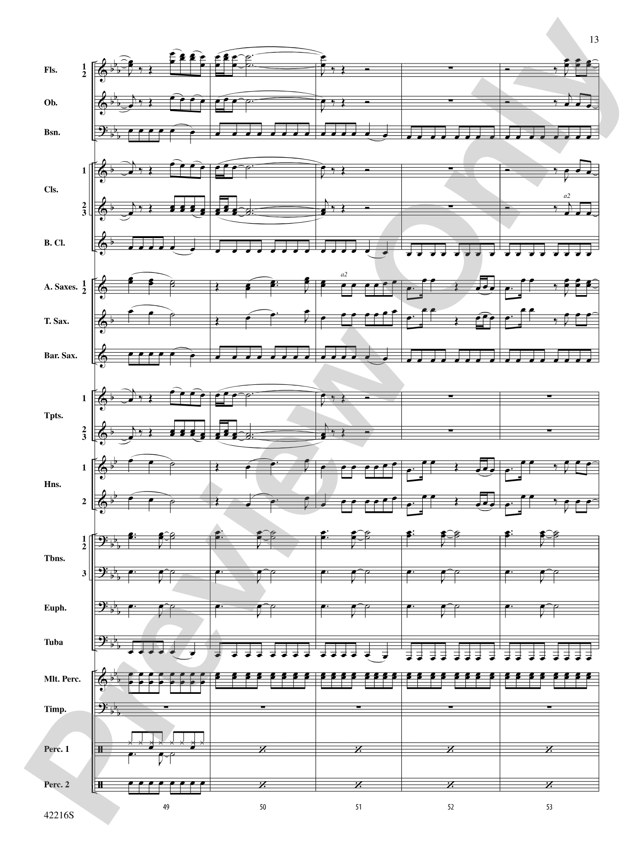 Mash-Up---Tribute Edition (Remembering Finn) (as featured on Glee): Concert Band Conductor Score & Parts