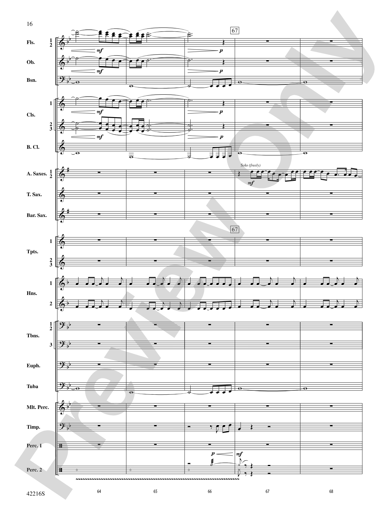 Mash-Up---Tribute Edition (Remembering Finn) (as featured on Glee): Concert Band Conductor Score & Parts