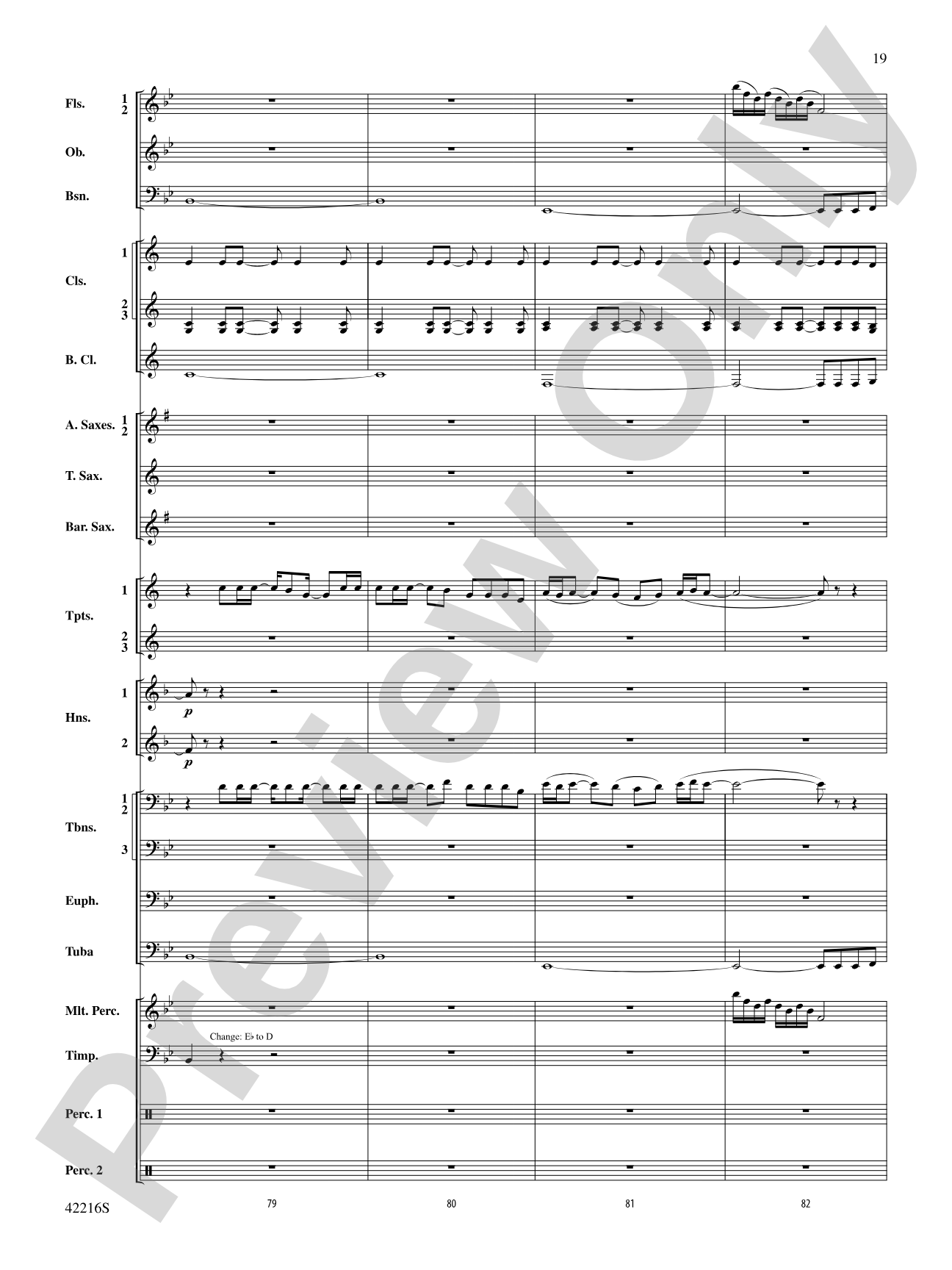 Mash-Up---Tribute Edition (Remembering Finn) (as featured on Glee): Concert Band Conductor Score & Parts