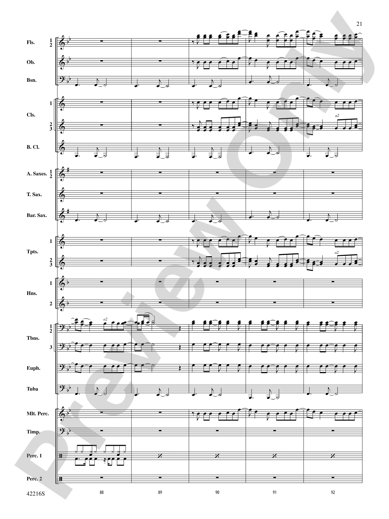 Mash-Up---Tribute Edition (Remembering Finn) (as featured on Glee): Concert Band Conductor Score & Parts