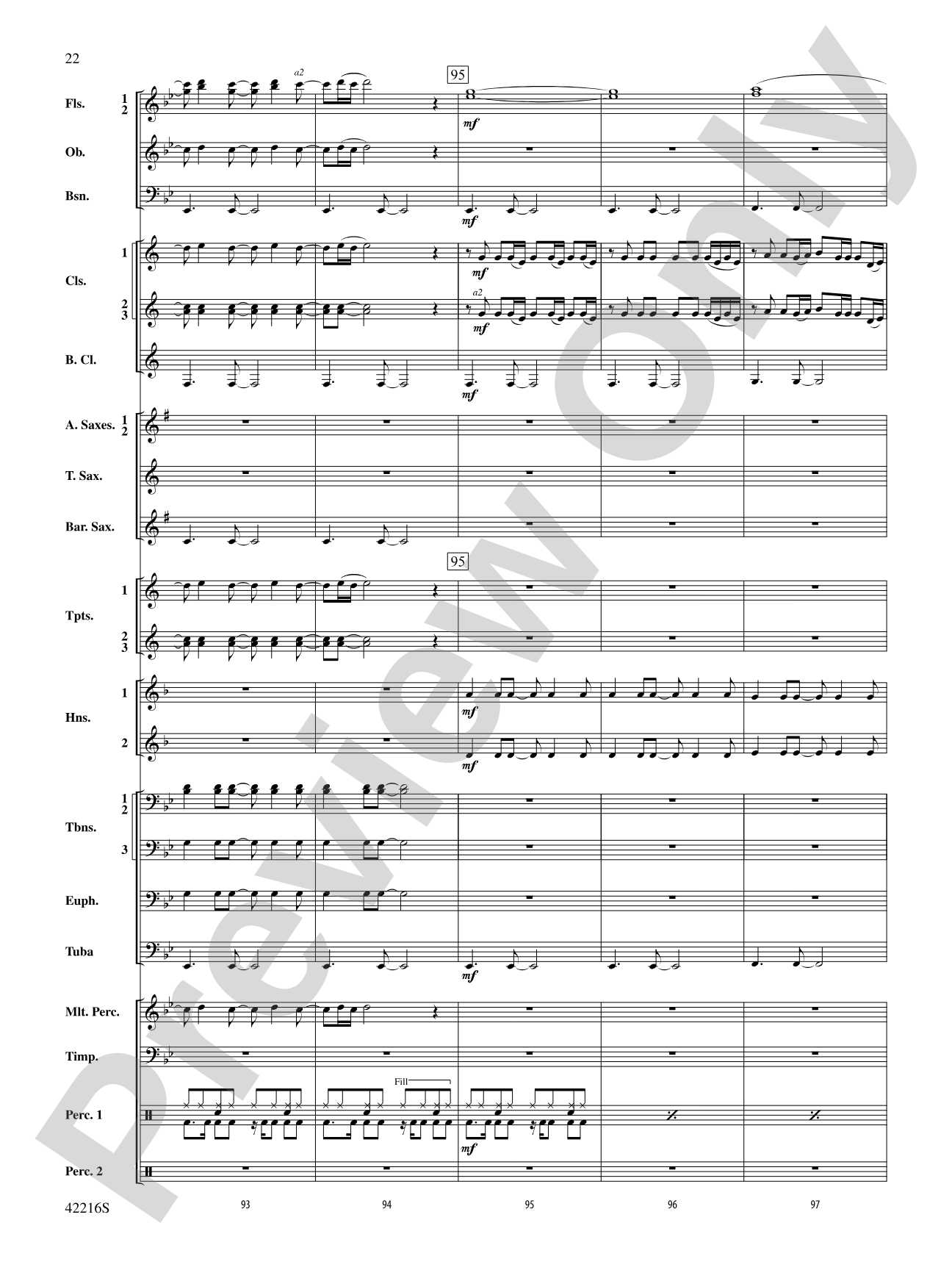 Mash-Up---Tribute Edition (Remembering Finn) (as featured on Glee): Concert Band Conductor Score & Parts