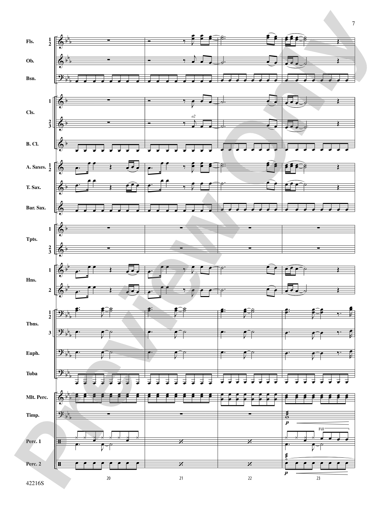 Mash-Up---Tribute Edition (Remembering Finn) (as featured on Glee): Concert Band Conductor Score & Parts
