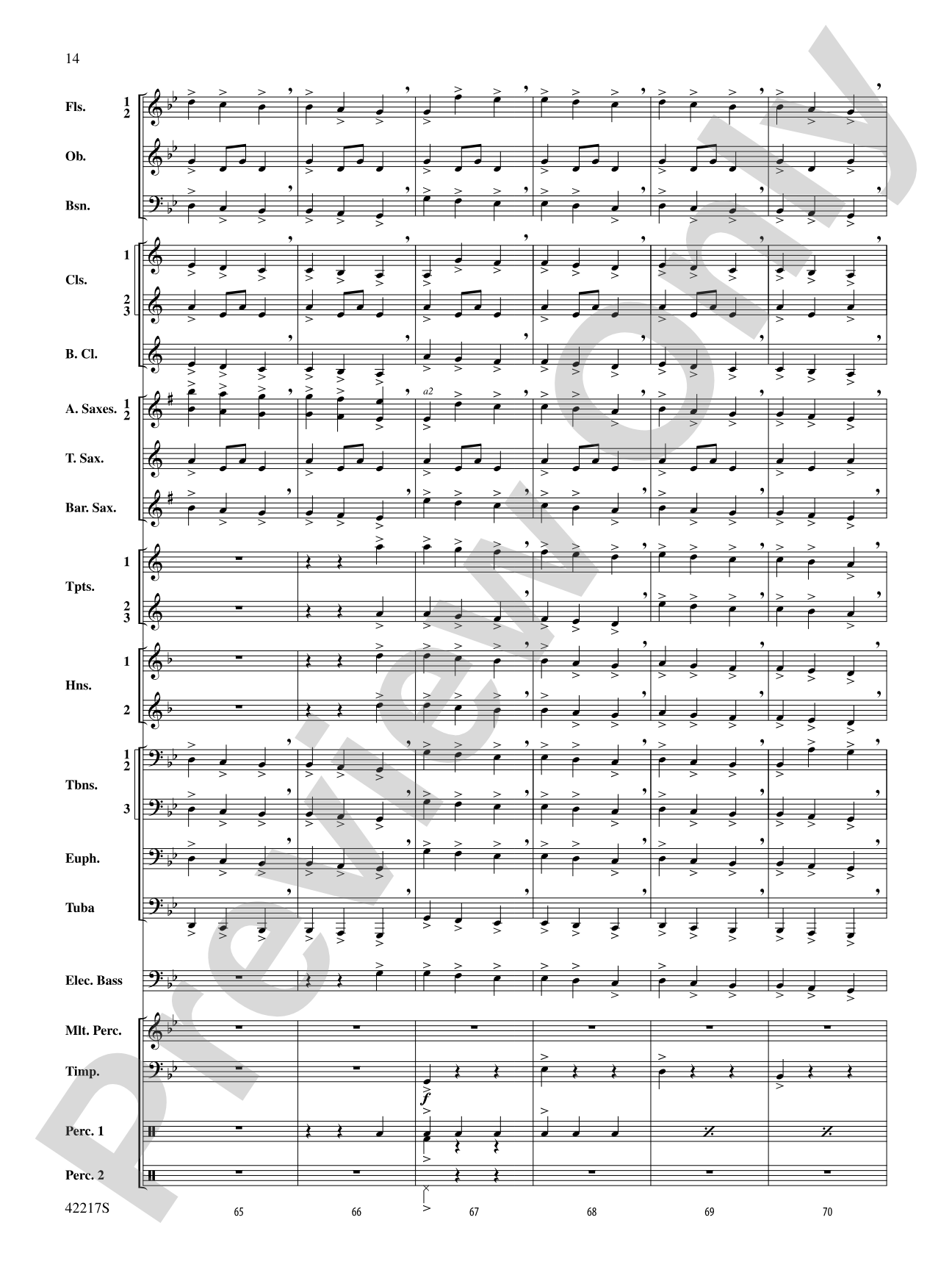 Christmas Eve/Sarajevo 12/24: Concert Band Conductor Score & Parts