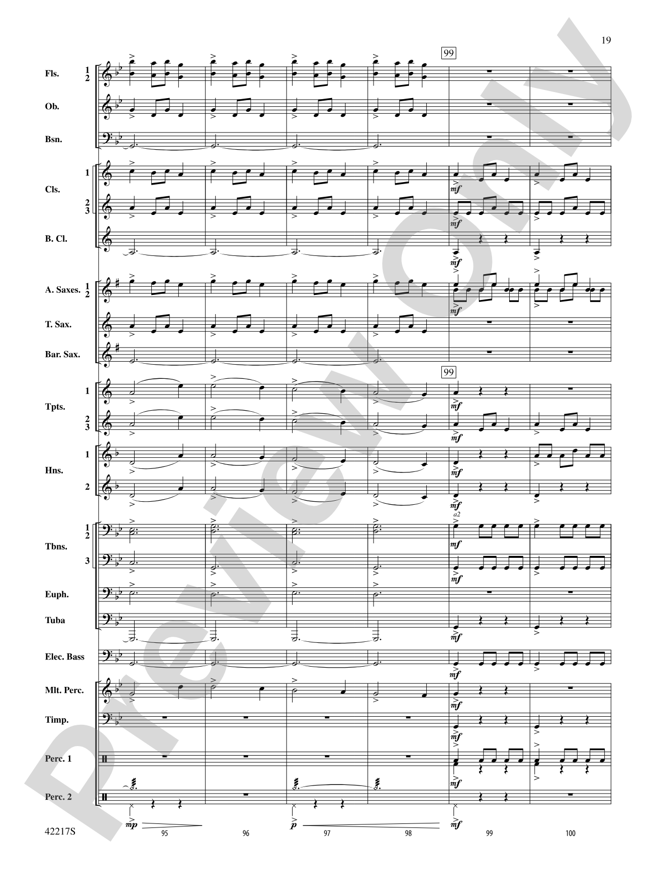 Christmas Eve/Sarajevo 12/24: Concert Band Conductor Score & Parts