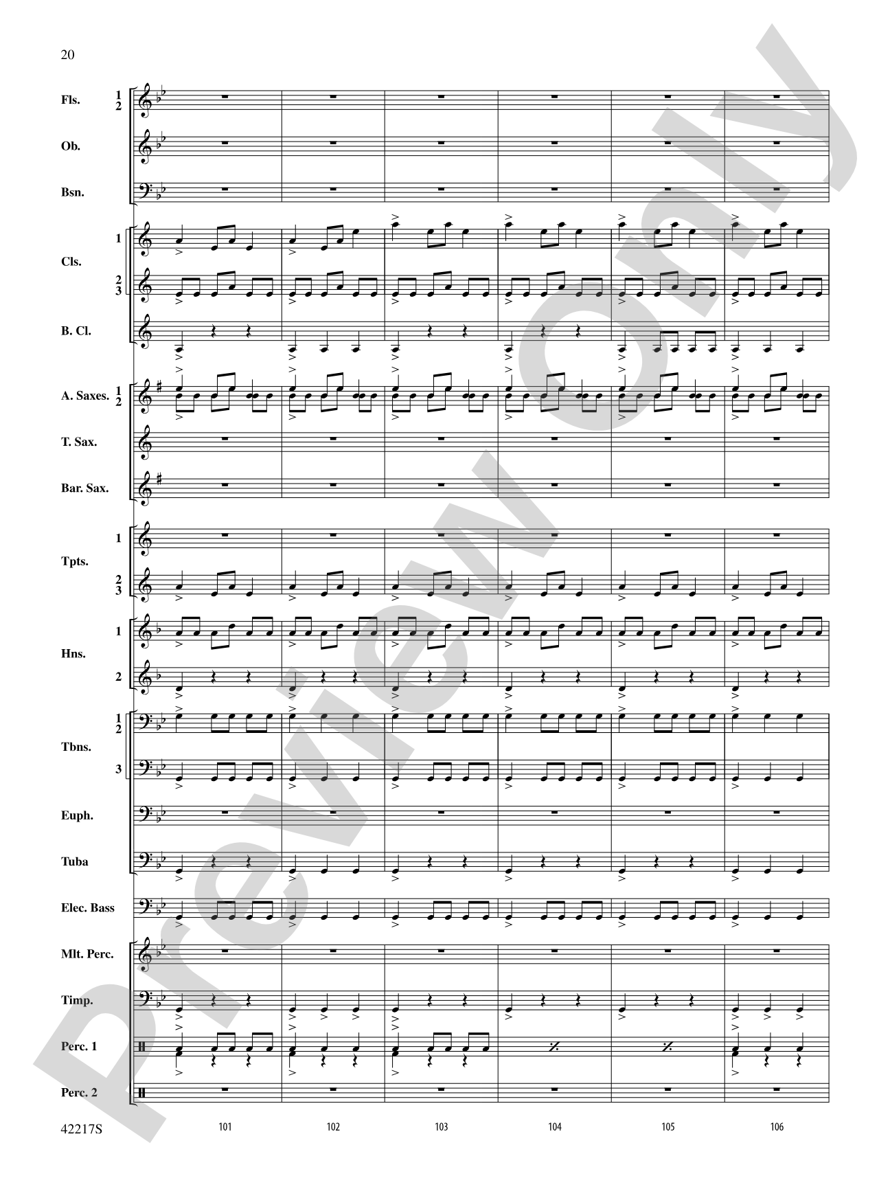 Christmas Eve/Sarajevo 12/24: Concert Band Conductor Score & Parts