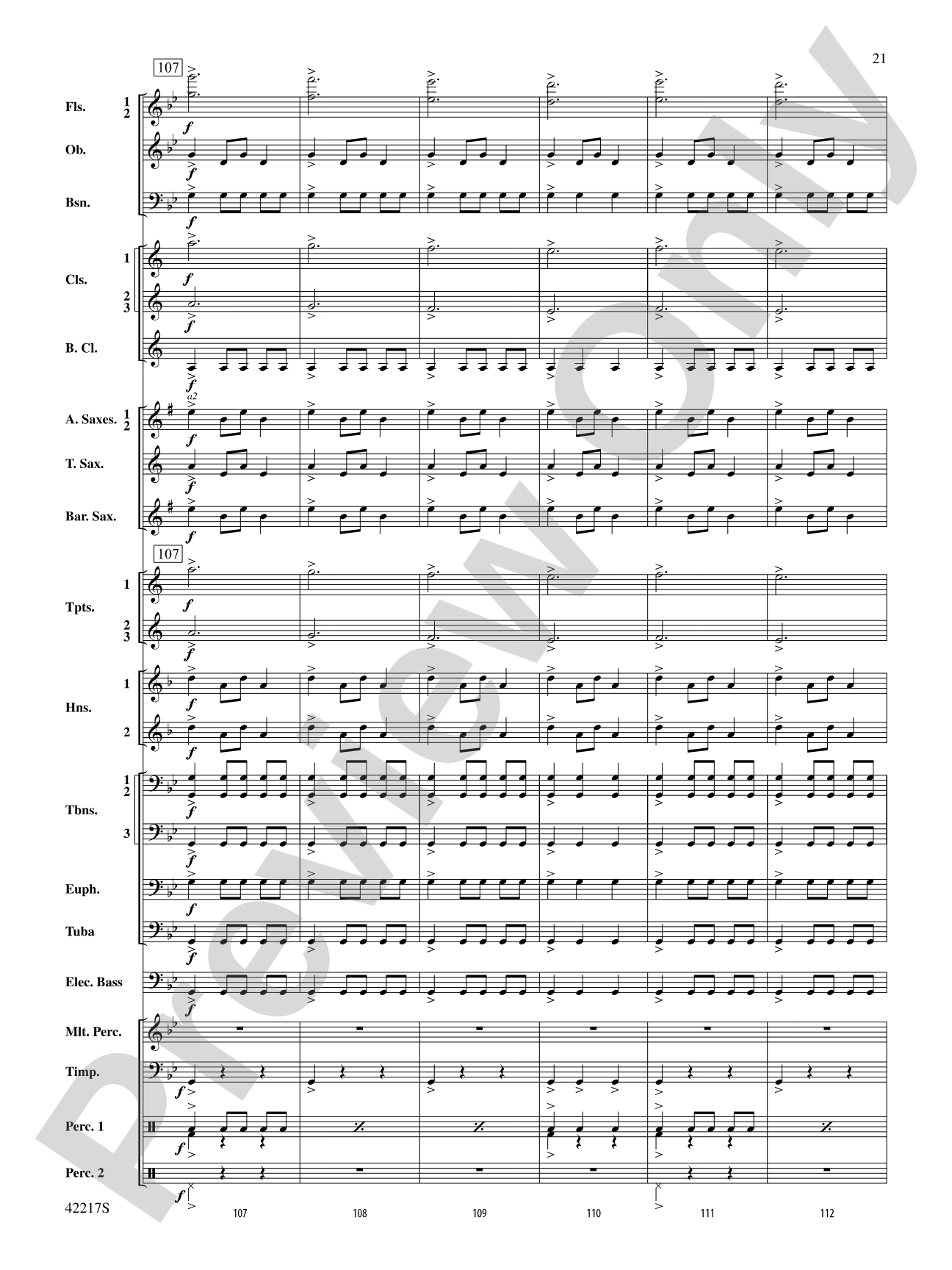 Christmas Eve/Sarajevo 12/24: Concert Band Conductor Score & Parts