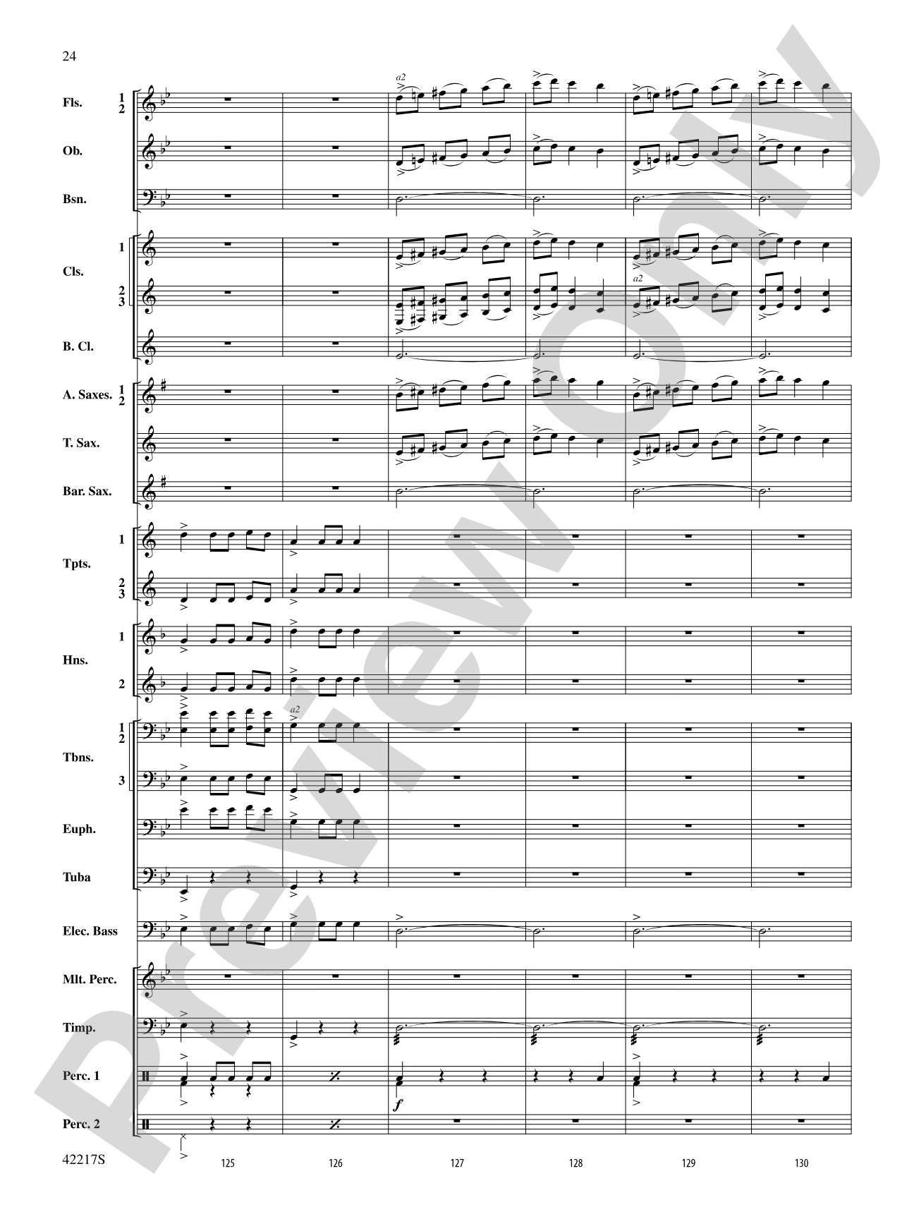Christmas Eve/Sarajevo 12/24: Concert Band Conductor Score & Parts
