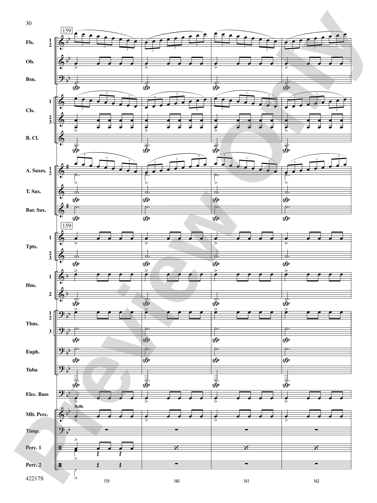 Christmas Eve/Sarajevo 12/24: Concert Band Conductor Score & Parts