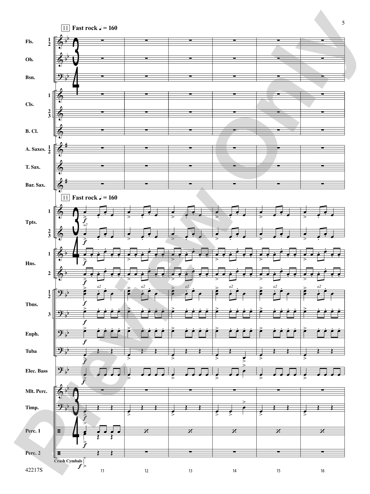 Christmas Eve/Sarajevo 12/24: Concert Band Conductor Score & Parts