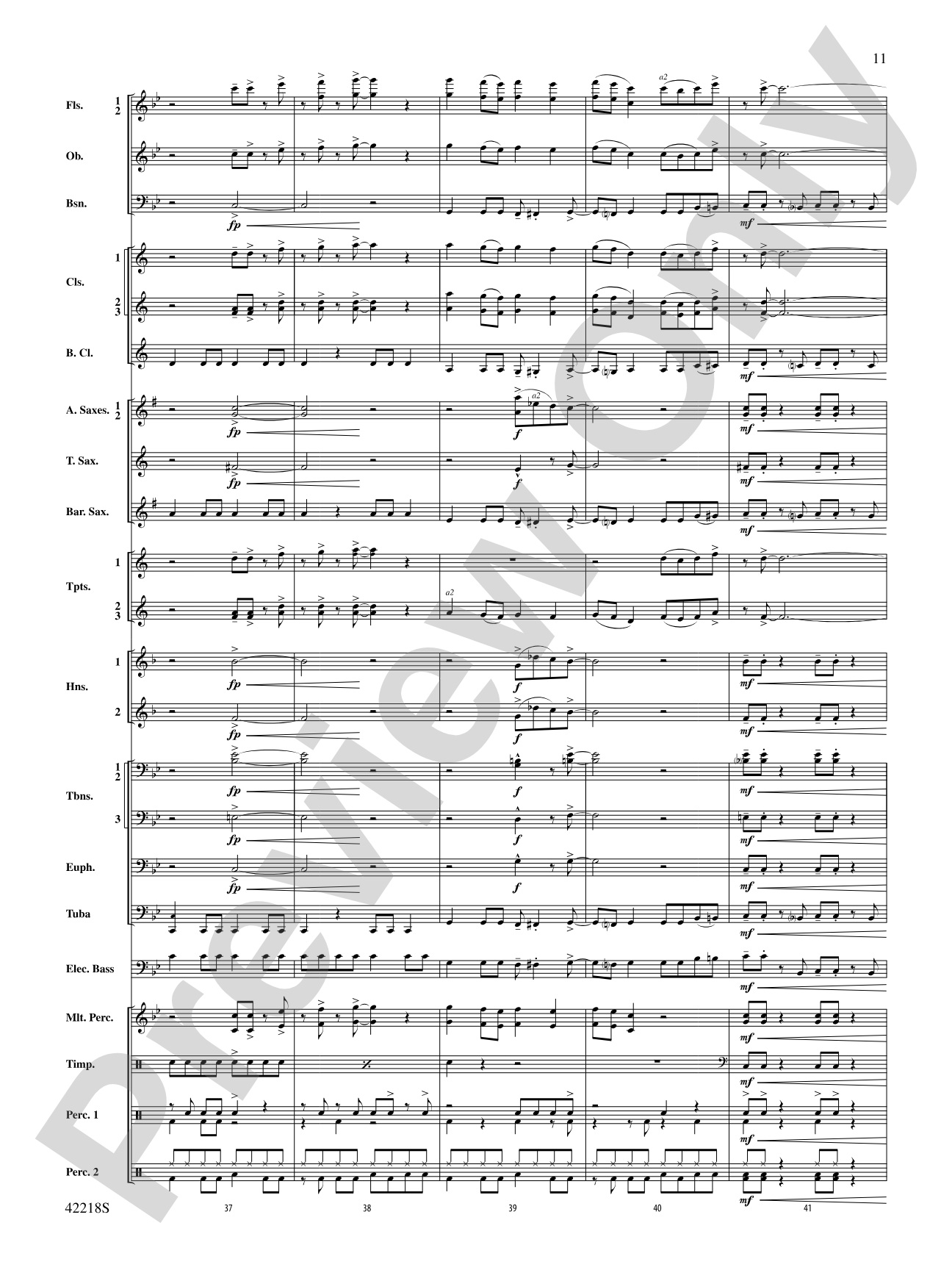 Tower of Power Greatest Hits: Concert Band Conductor Score & Parts