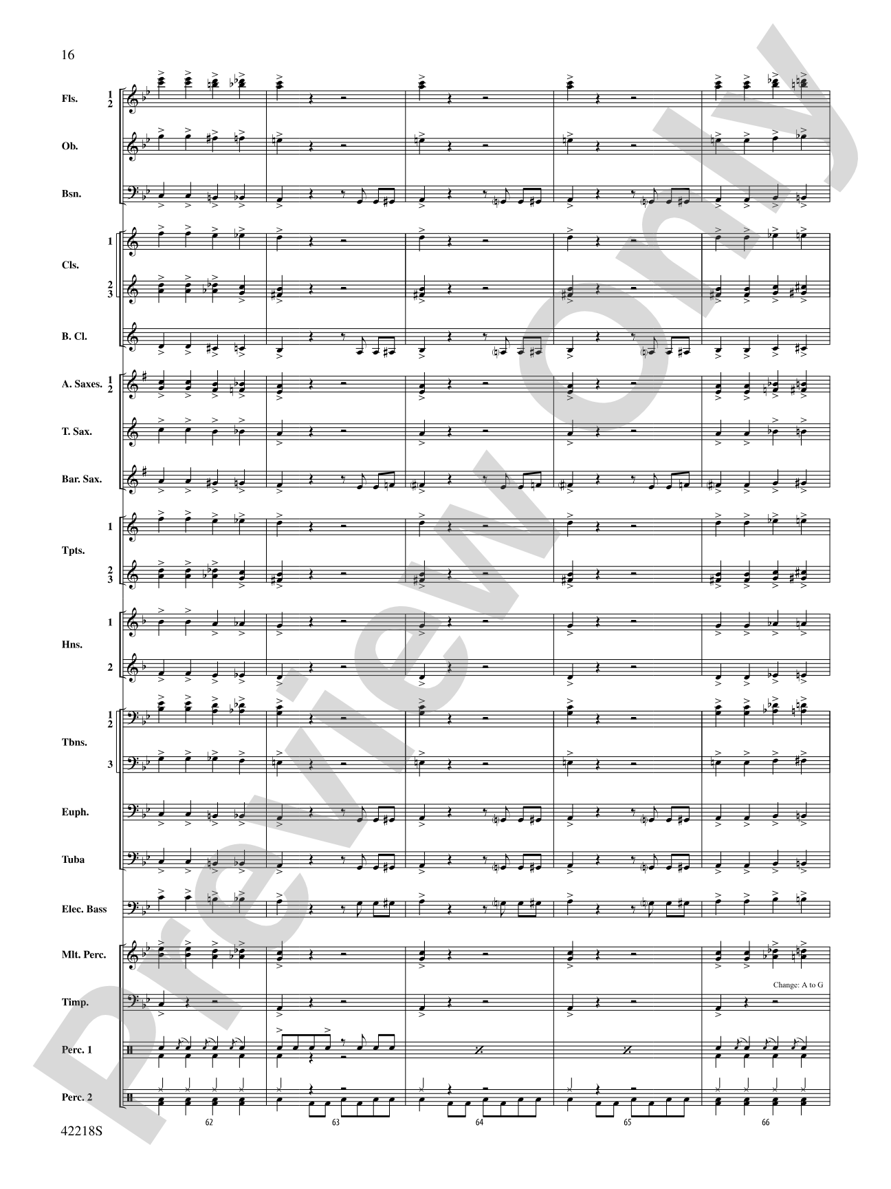 Tower of Power Greatest Hits: Concert Band Conductor Score & Parts
