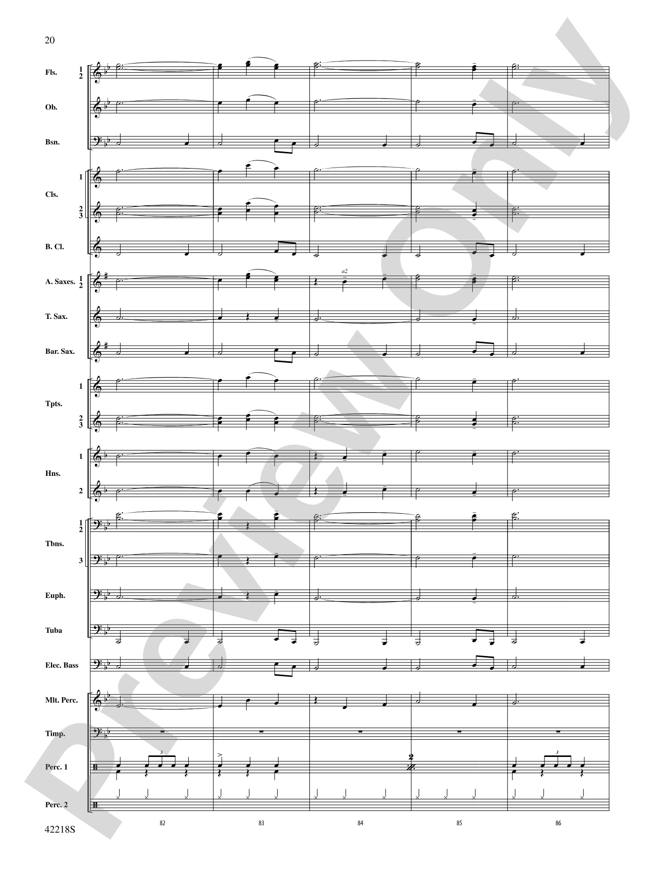 Tower of Power Greatest Hits: Concert Band Conductor Score & Parts