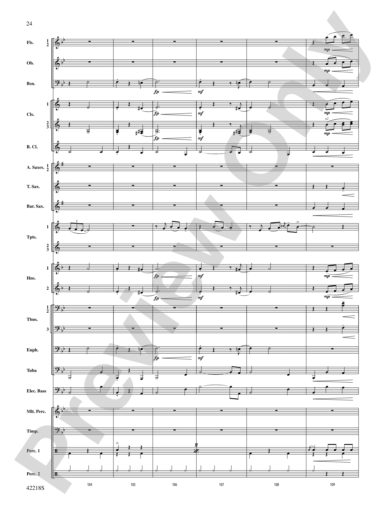 Tower of Power Greatest Hits: Concert Band Conductor Score & Parts