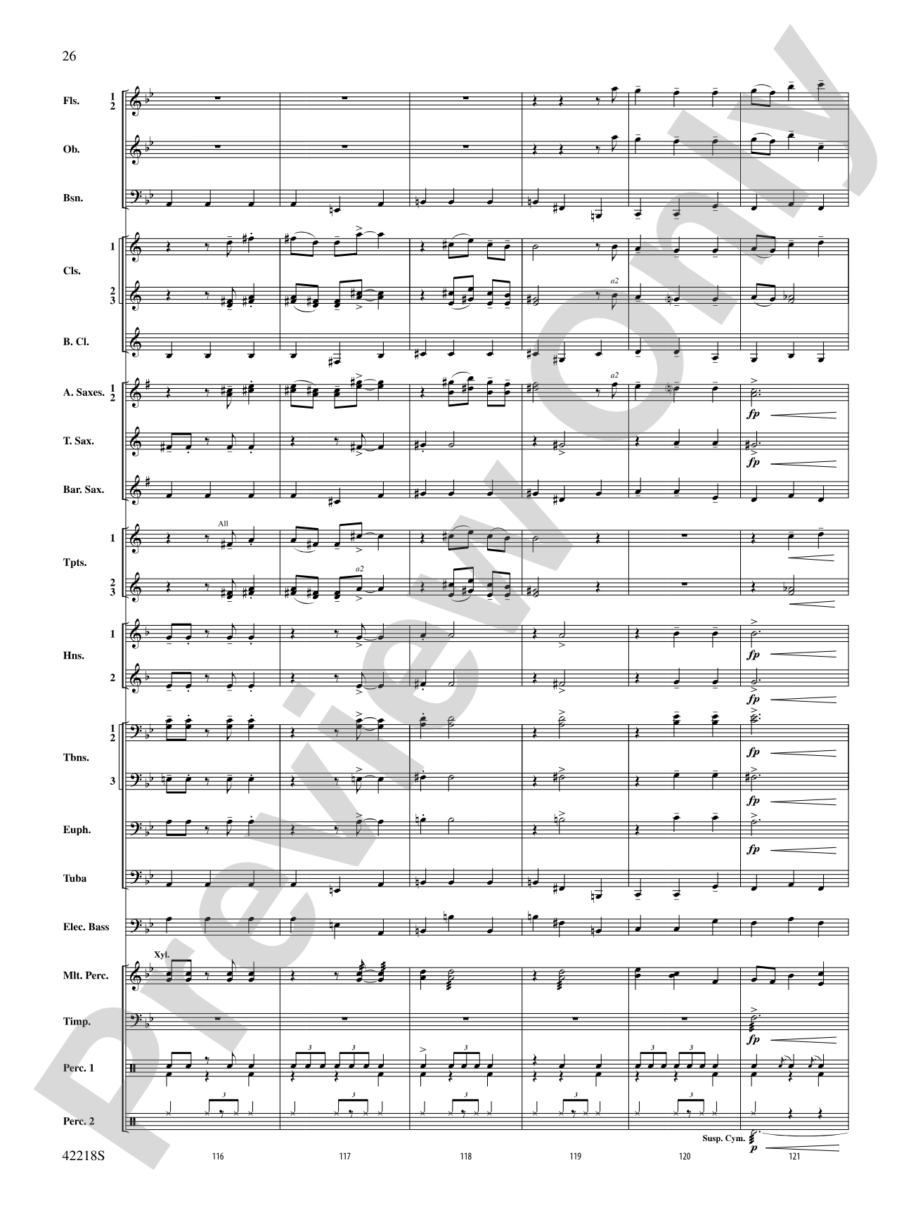 Tower of Power Greatest Hits: Concert Band Conductor Score & Parts