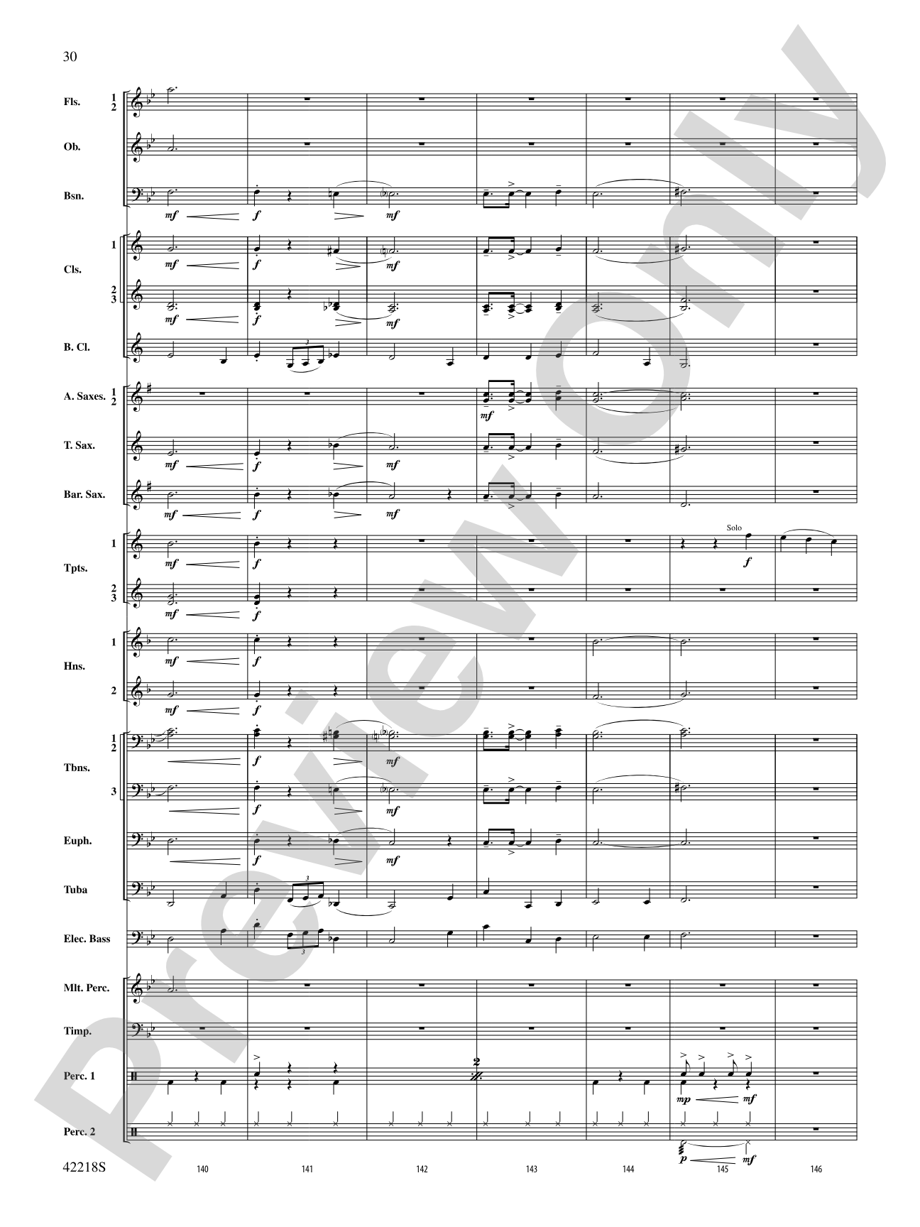 Tower of Power Greatest Hits: Concert Band Conductor Score & Parts