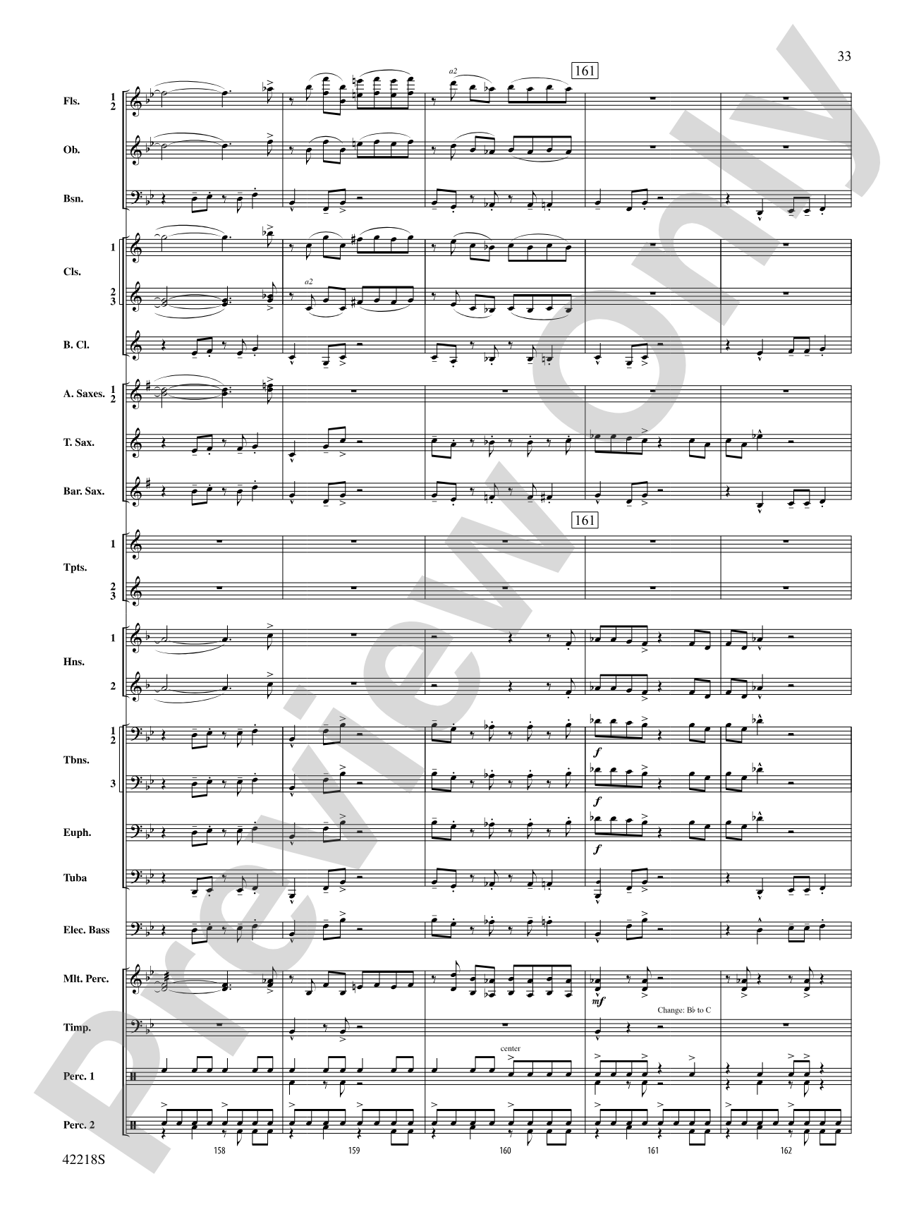 Tower of Power Greatest Hits: Concert Band Conductor Score & Parts