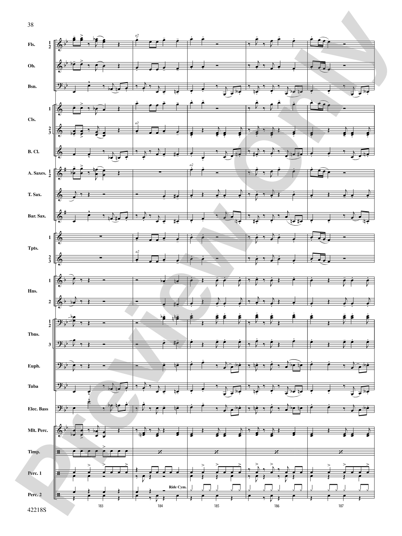 Tower of Power Greatest Hits: Concert Band Conductor Score & Parts