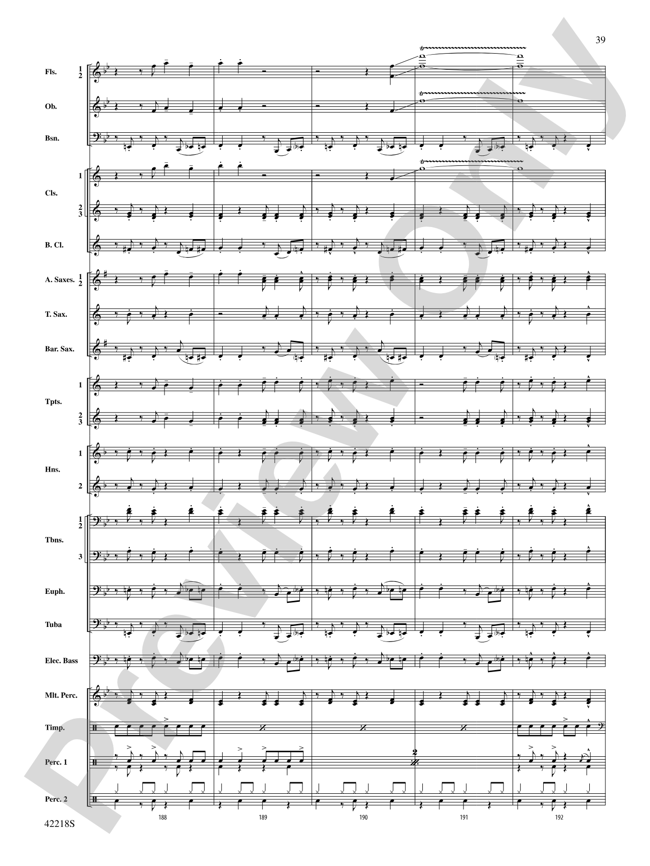 Tower of Power Greatest Hits: Concert Band Conductor Score & Parts