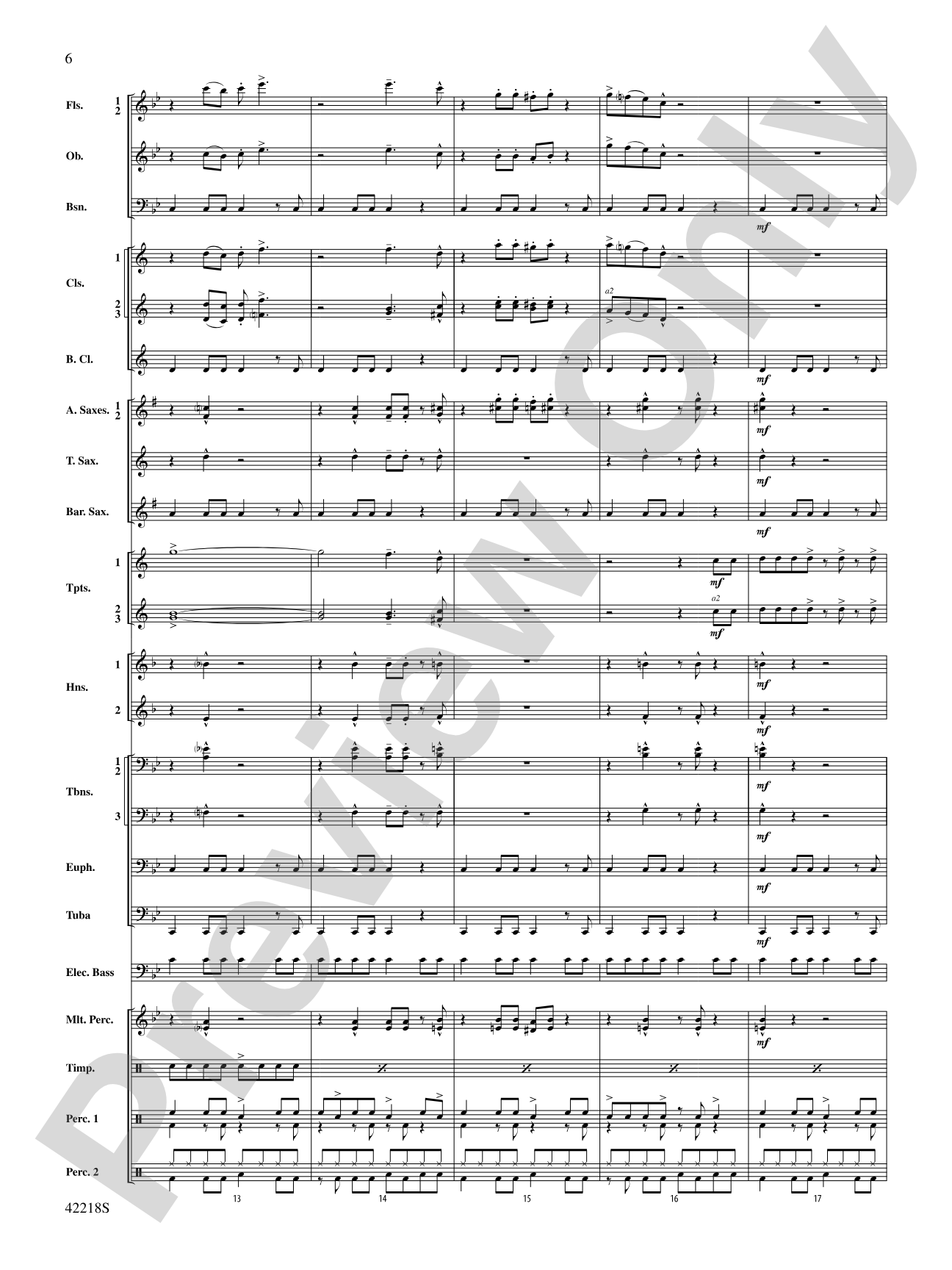 Tower of Power Greatest Hits: Concert Band Conductor Score & Parts