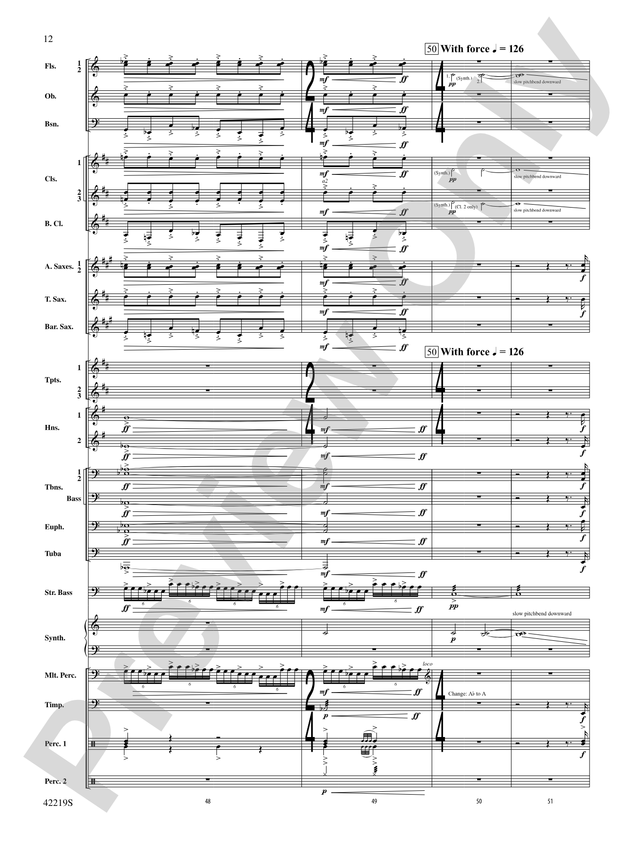 Man of Steel, Suite from: Concert Band Conductor Score & Parts