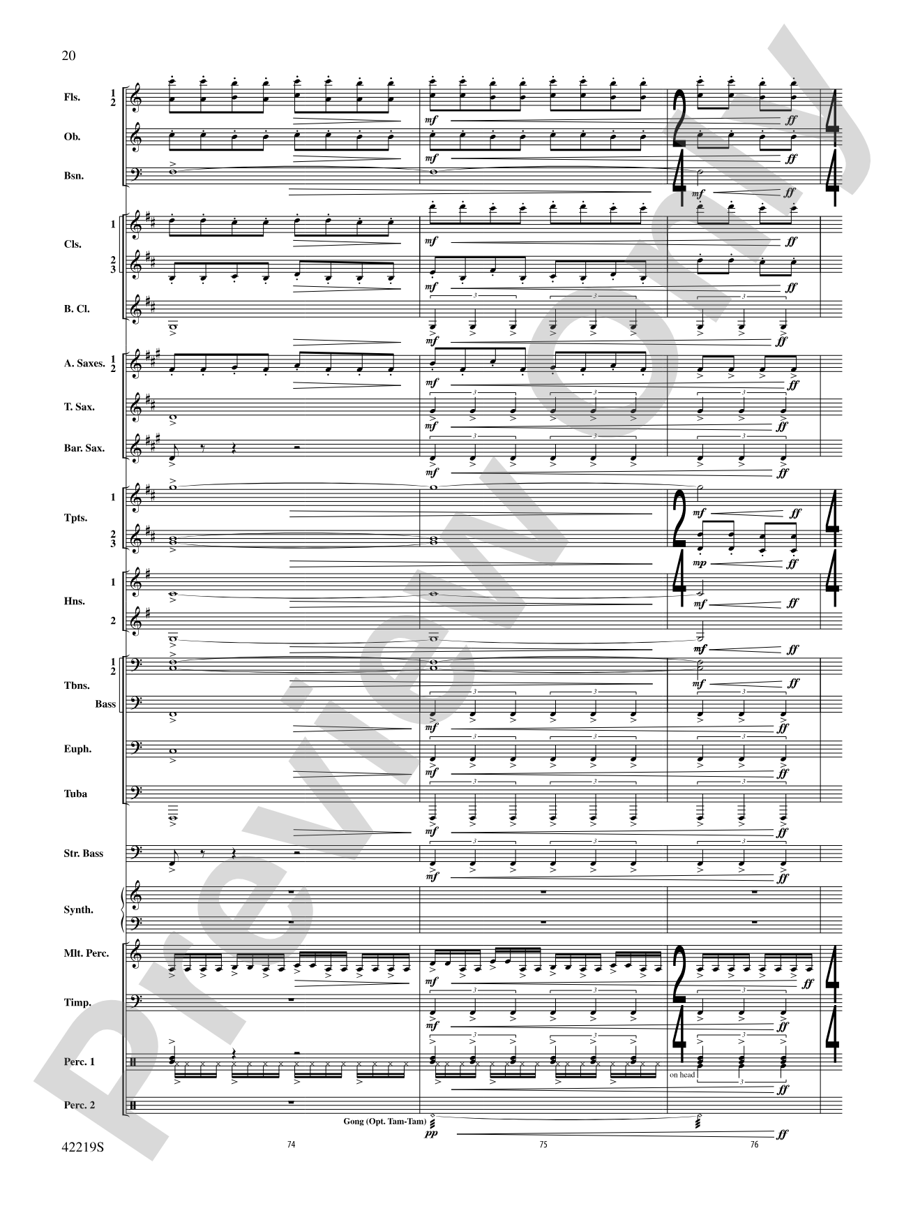 Man of Steel, Suite from: Concert Band Conductor Score & Parts