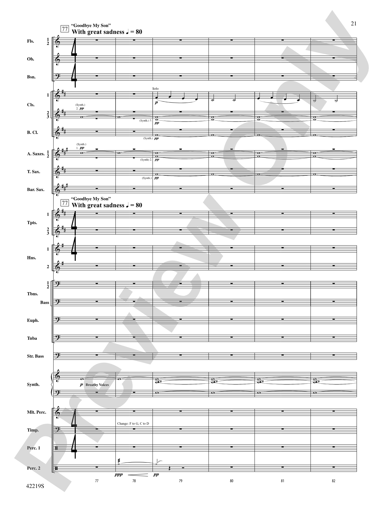 Man of Steel, Suite from: Concert Band Conductor Score & Parts