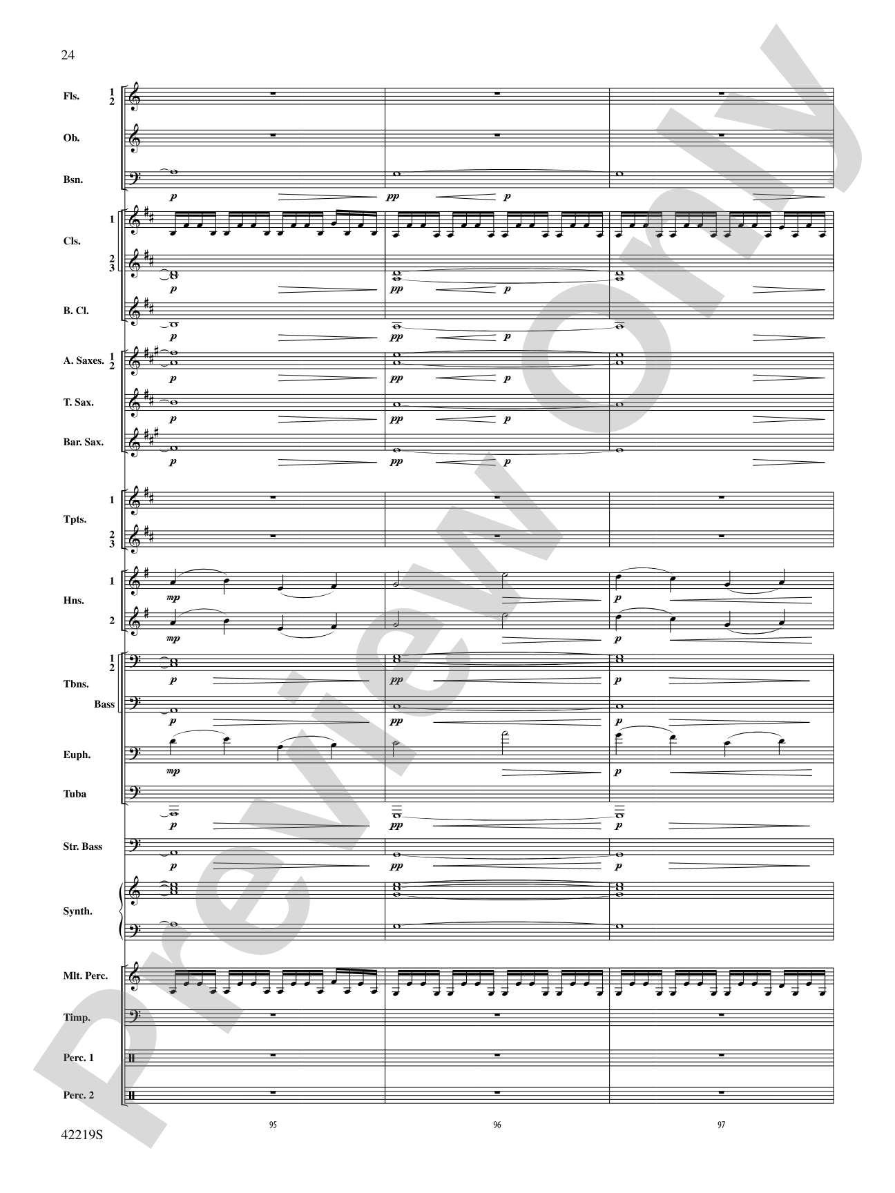 Man of Steel, Suite from: Concert Band Conductor Score & Parts