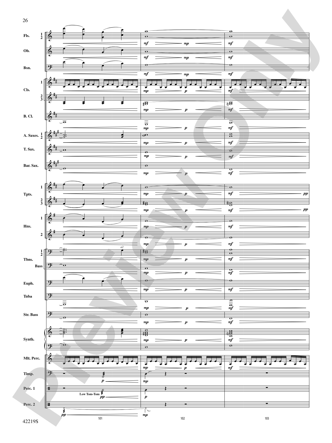 Man of Steel, Suite from: Concert Band Conductor Score & Parts