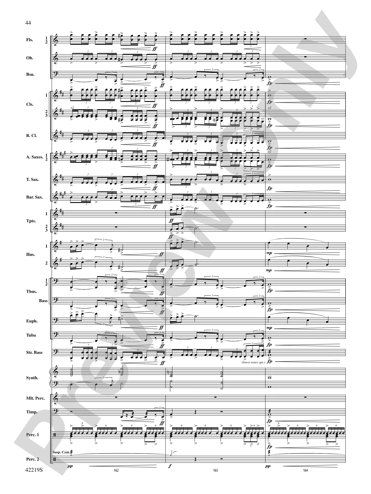 Man of Steel, Suite from: Concert Band Conductor Score & Parts
