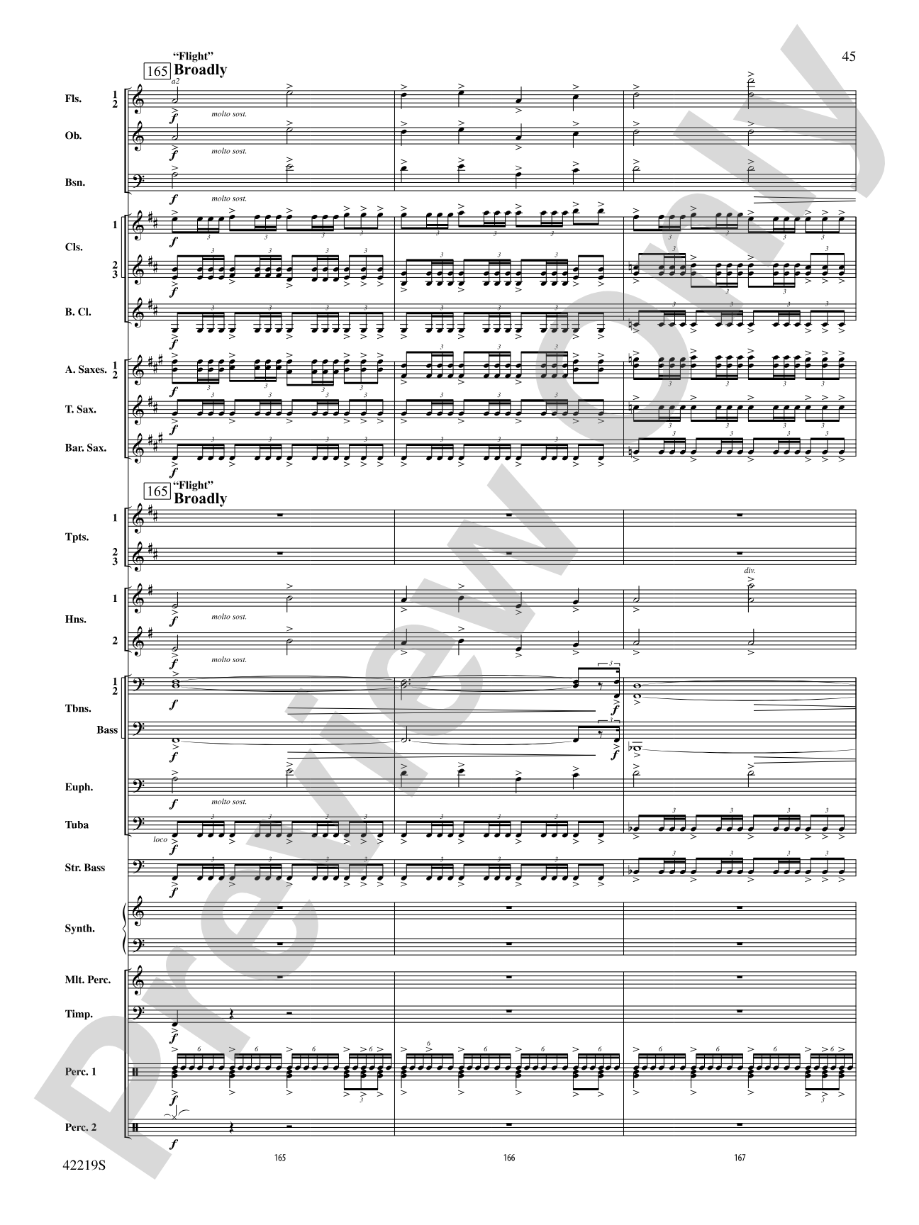 Man of Steel, Suite from: Concert Band Conductor Score & Parts