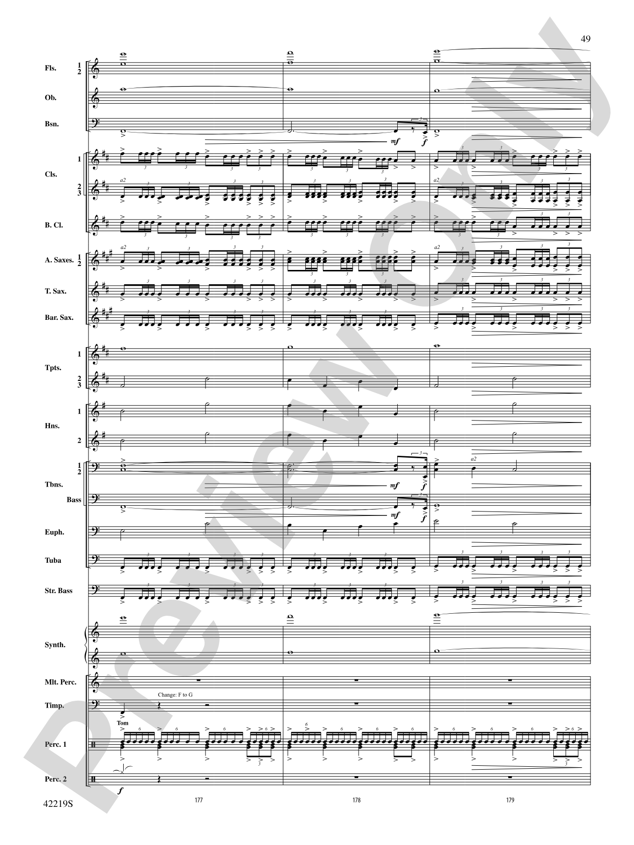 Man of Steel, Suite from: Concert Band Conductor Score & Parts
