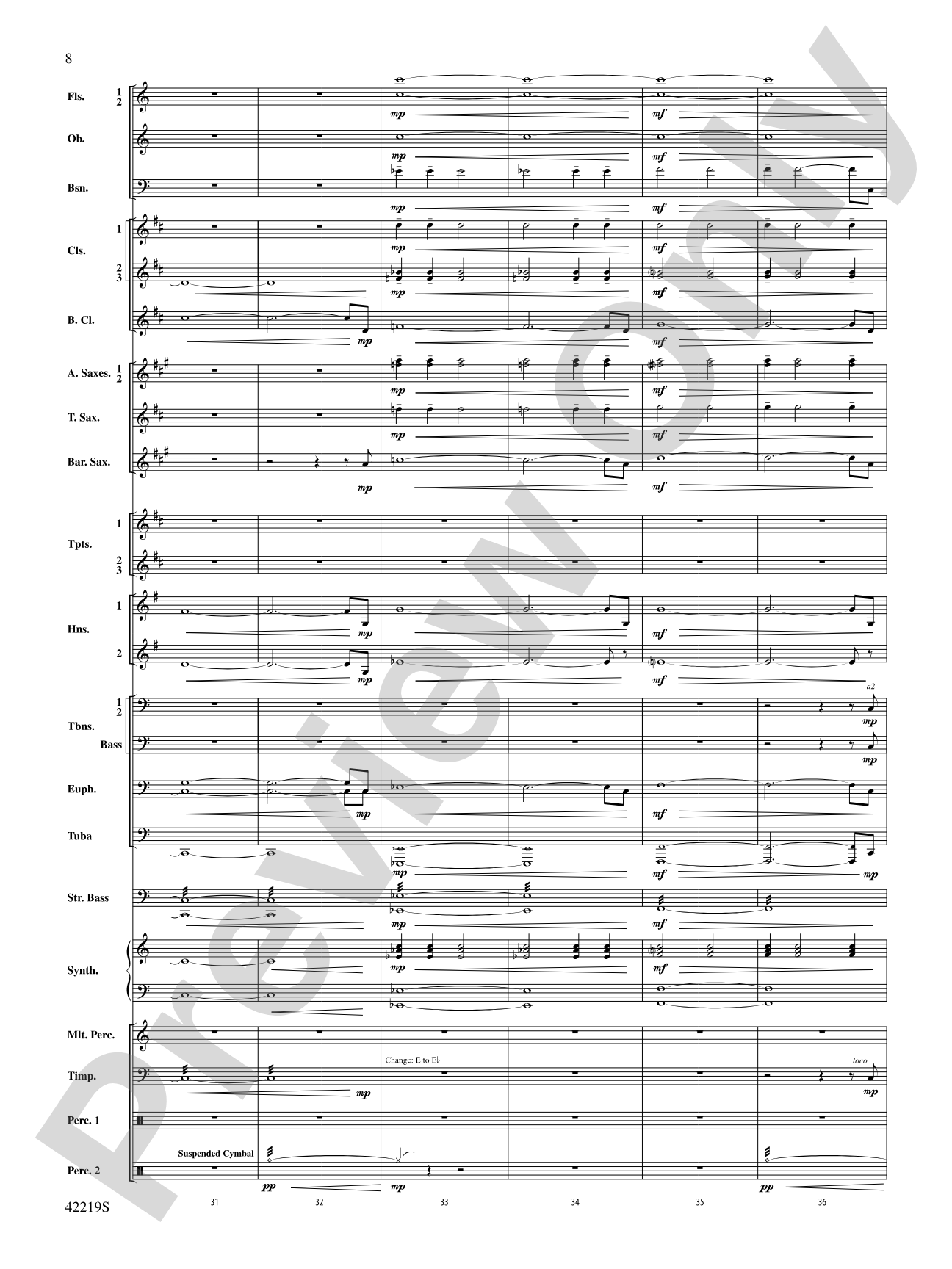 Man of Steel, Suite from: Concert Band Conductor Score & Parts