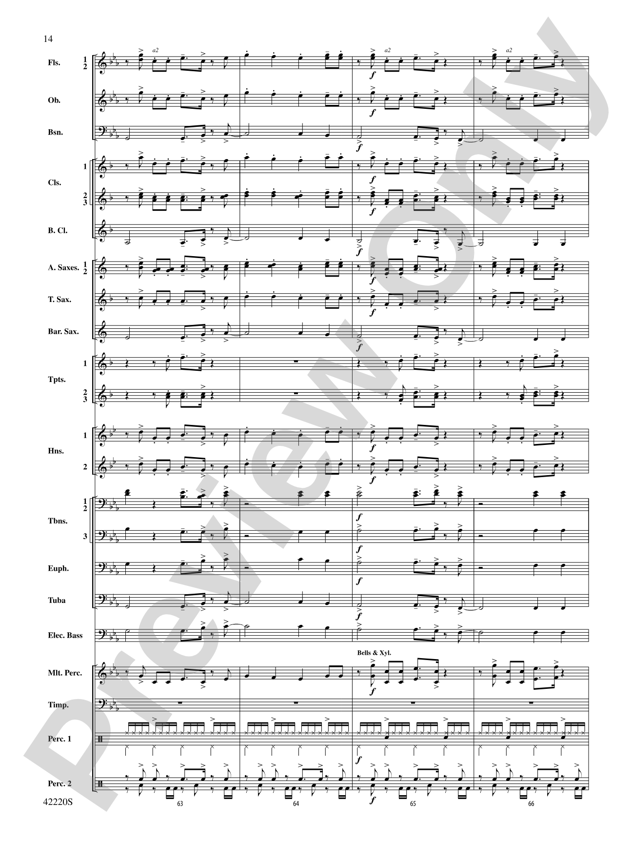 Treasure: Concert Band Conductor Score & Parts