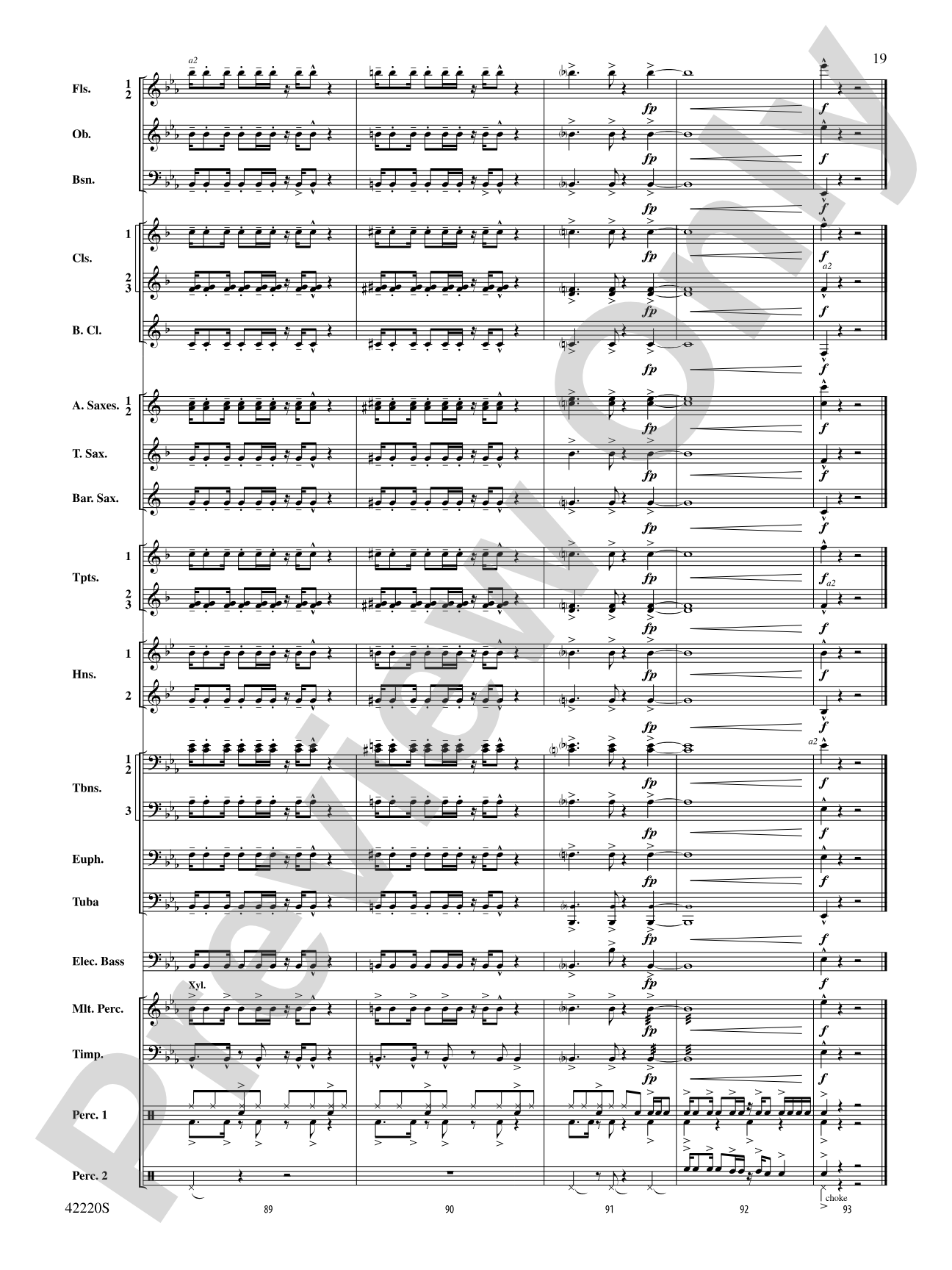 Treasure: Concert Band Conductor Score & Parts