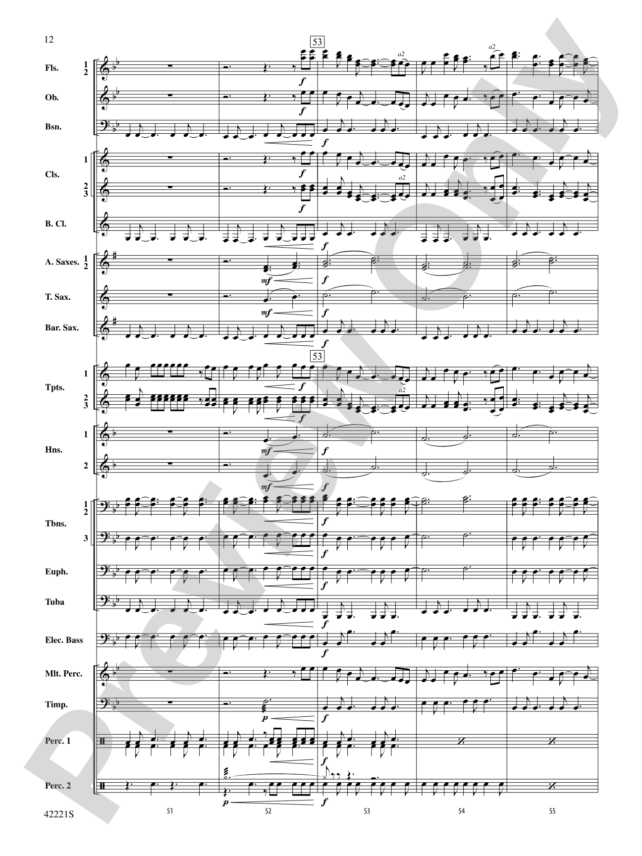 Carry On: Concert Band Conductor Score & Parts